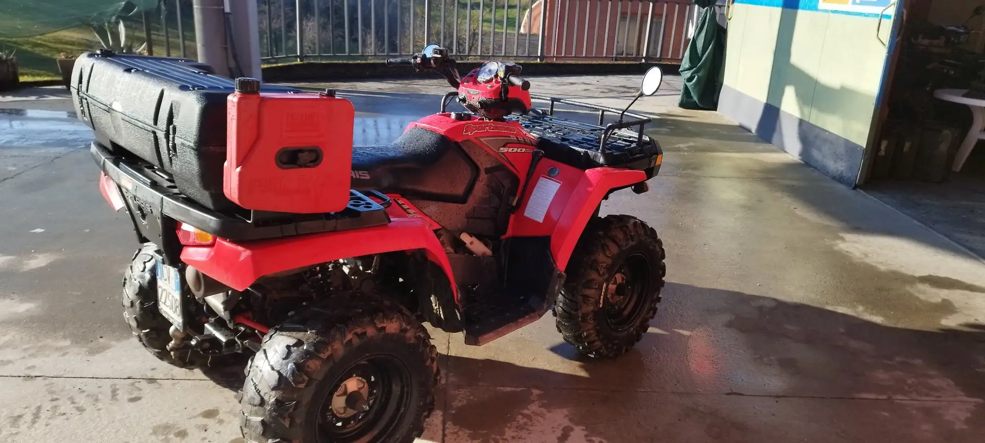 Polaris Sportsman 500 4x4 Piros - 2