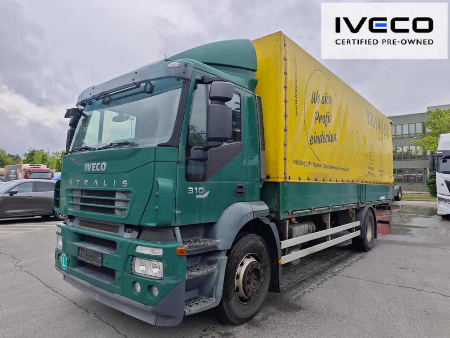 Iveco Stralis AD190S31/P Euro4 Luftfeder Grün - 1
