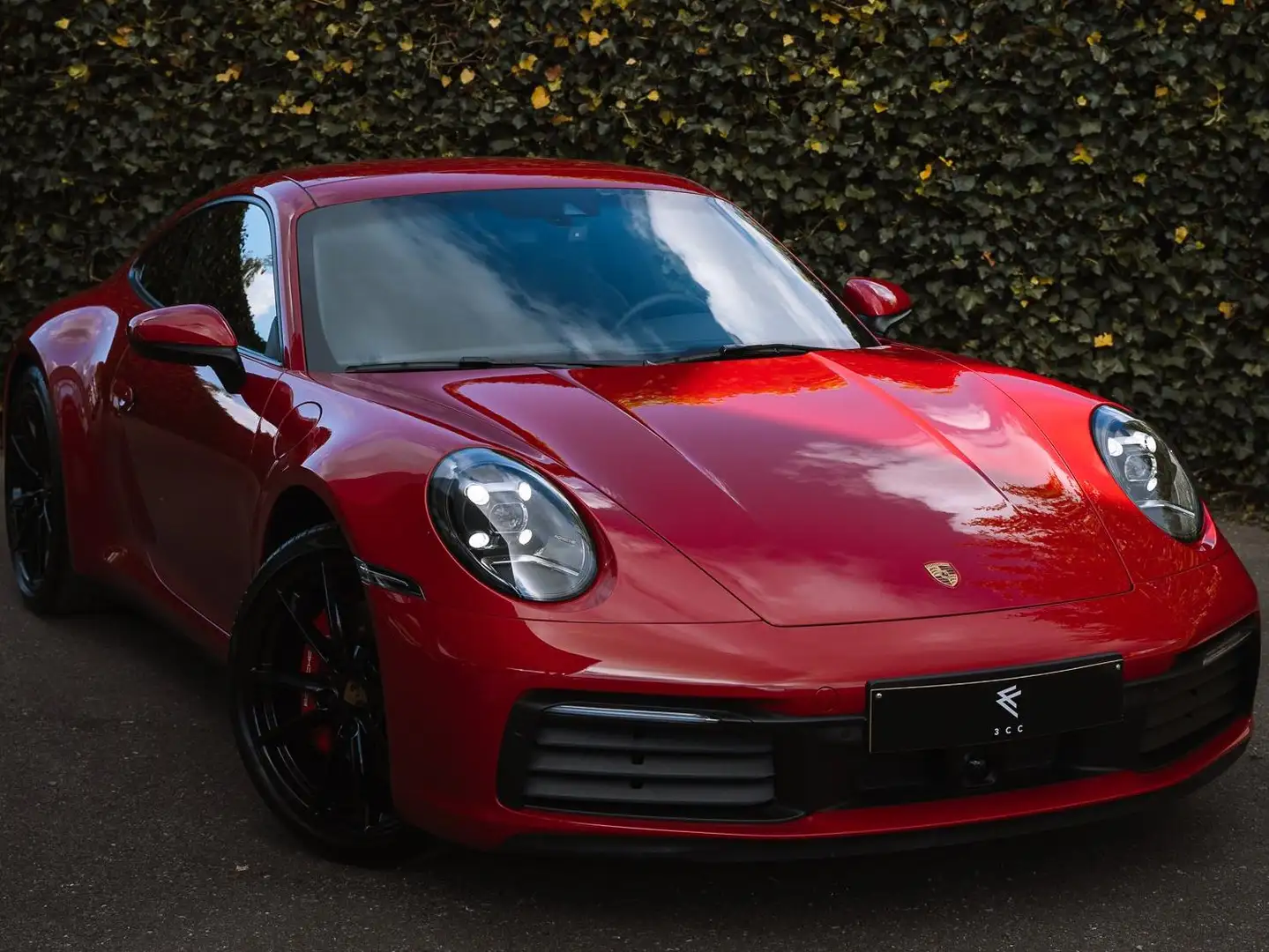Porsche 992 Carrera 4S PDK SHD/4WHEELSTEER/BOSE/ADAPSPORTSEAT Rouge - 1