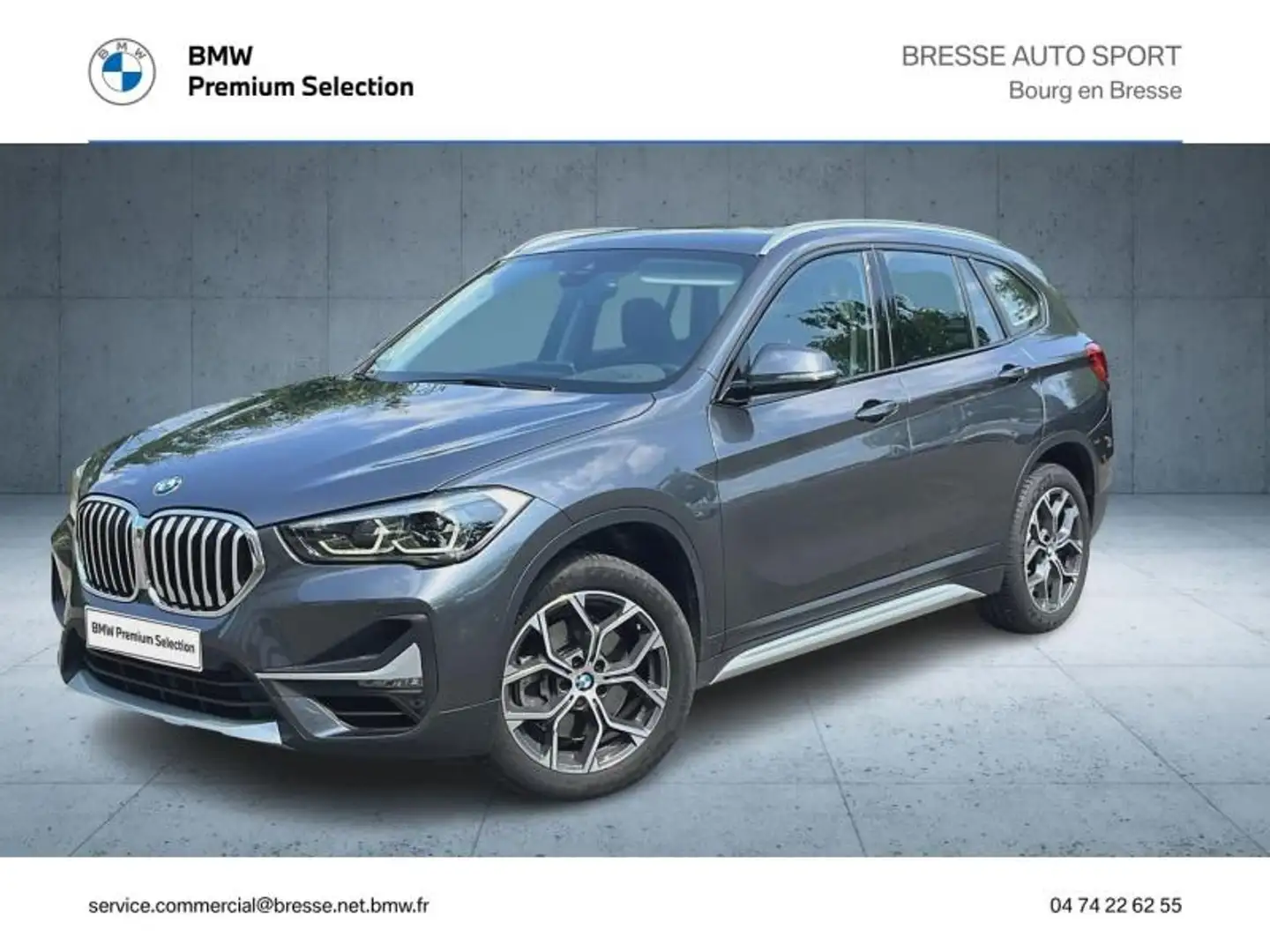 BMW X1 xDrive20iA 178ch xLine 9cv Gris - 1