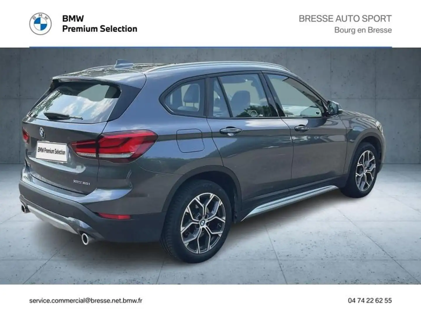 BMW X1 xDrive20iA 178ch xLine 9cv Gris - 2