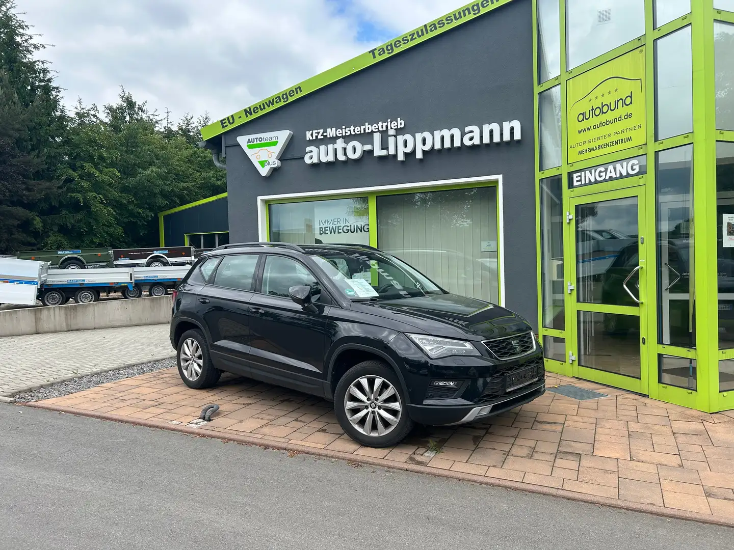 SEAT Ateca Style 1.5 TSI DSG LED Navi PDC v&h Winter-Paket Schwarz - 1