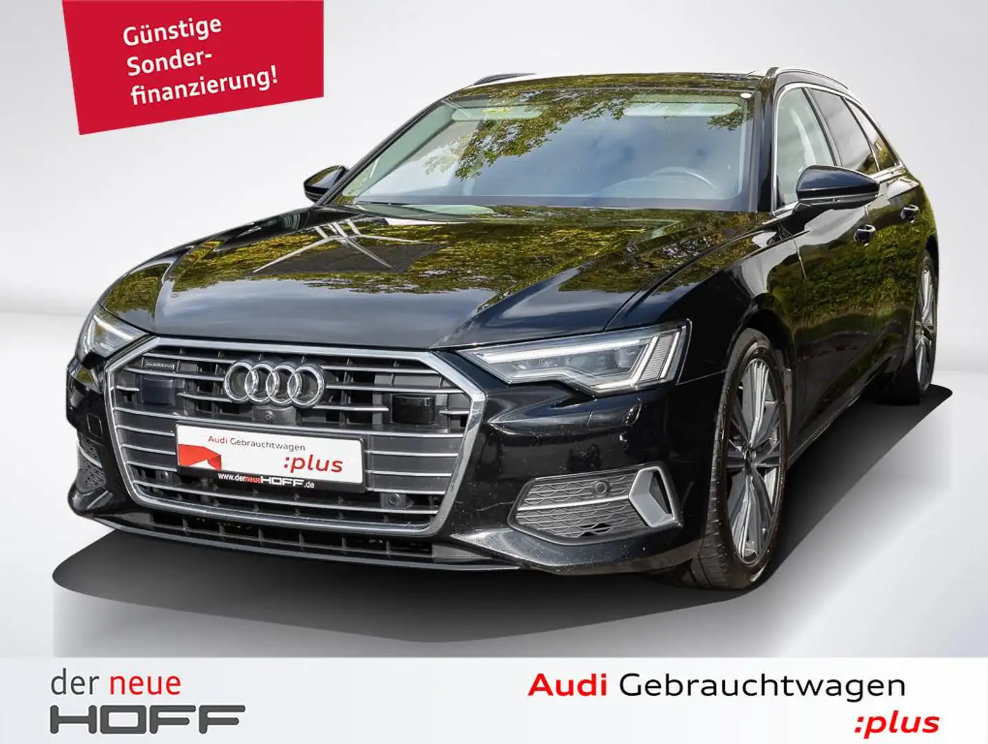 Audi A6 Avant 50 TDI quattro sport Pano AHK Leder Matrix Noir - 1