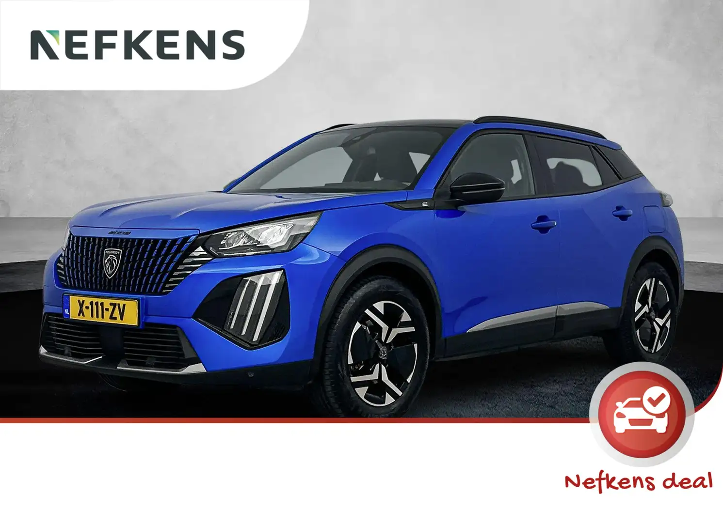 Peugeot e-2008 EV Allure 54 kWh | Accu 97% | Fase 3 | Panorama da Blauw - 1