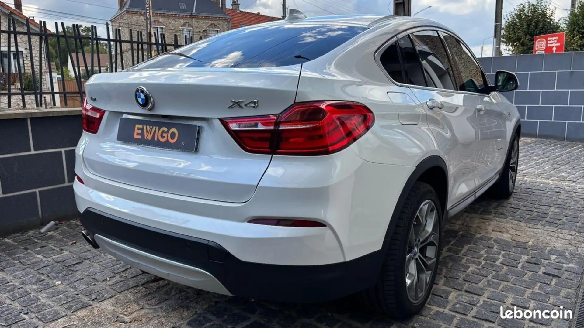 BMW X4 30d 258ch X-LINE XDRIVE Toit ouvrant Harman Kardon Caméra 360 Attelage Weiß - 2