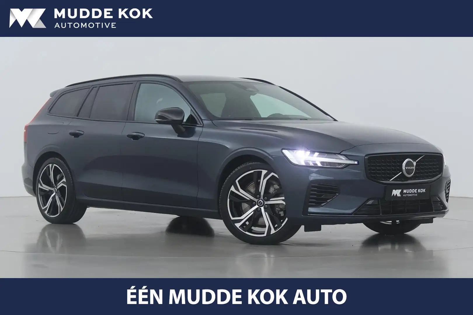 Volvo V60 T6 Plug-in hybrid Plus Dark | ACC | Stoel+Stuurver Blau - 1