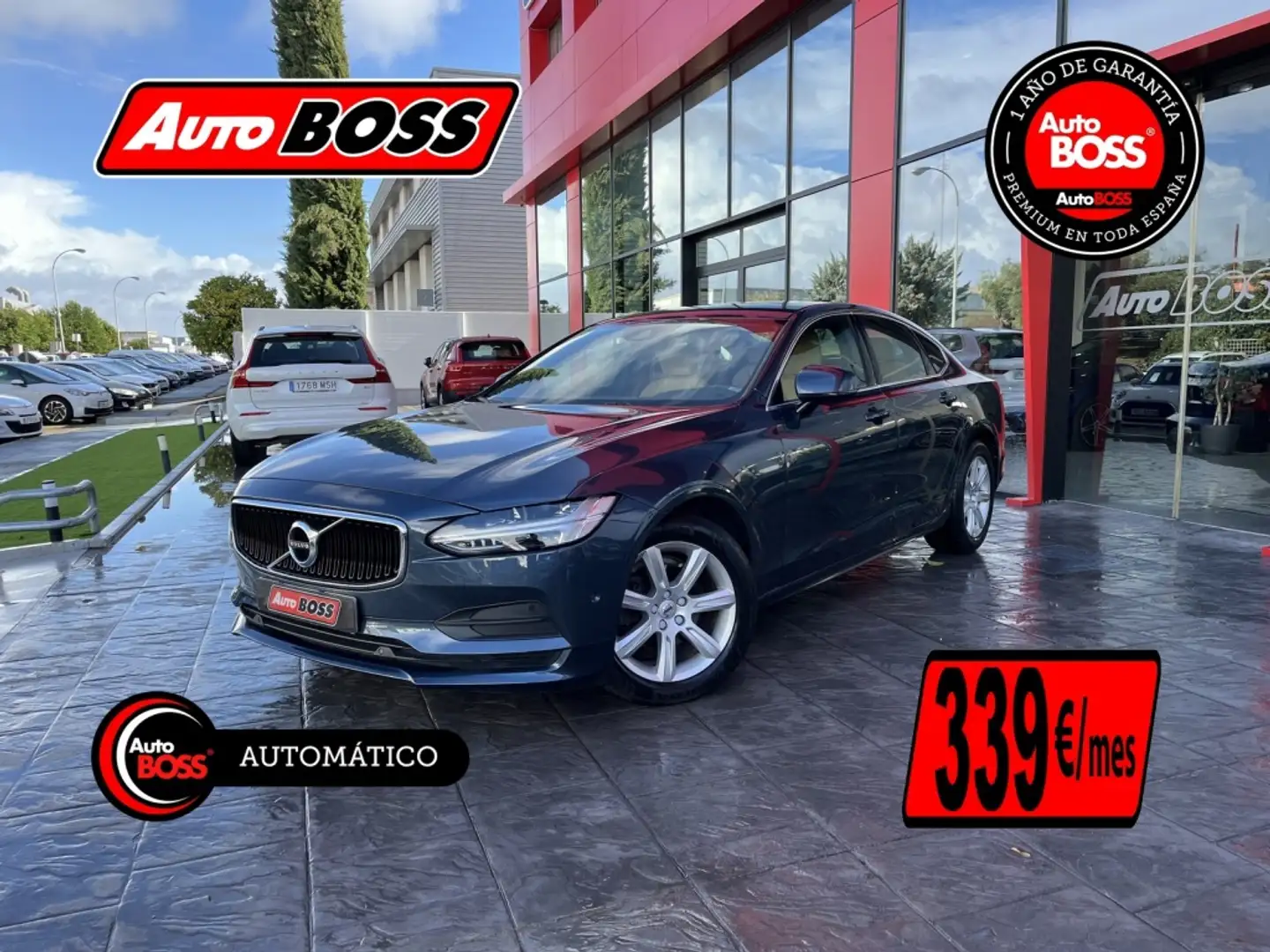 Volvo S90 D3 Momentum Aut.150 18 Azul - 1
