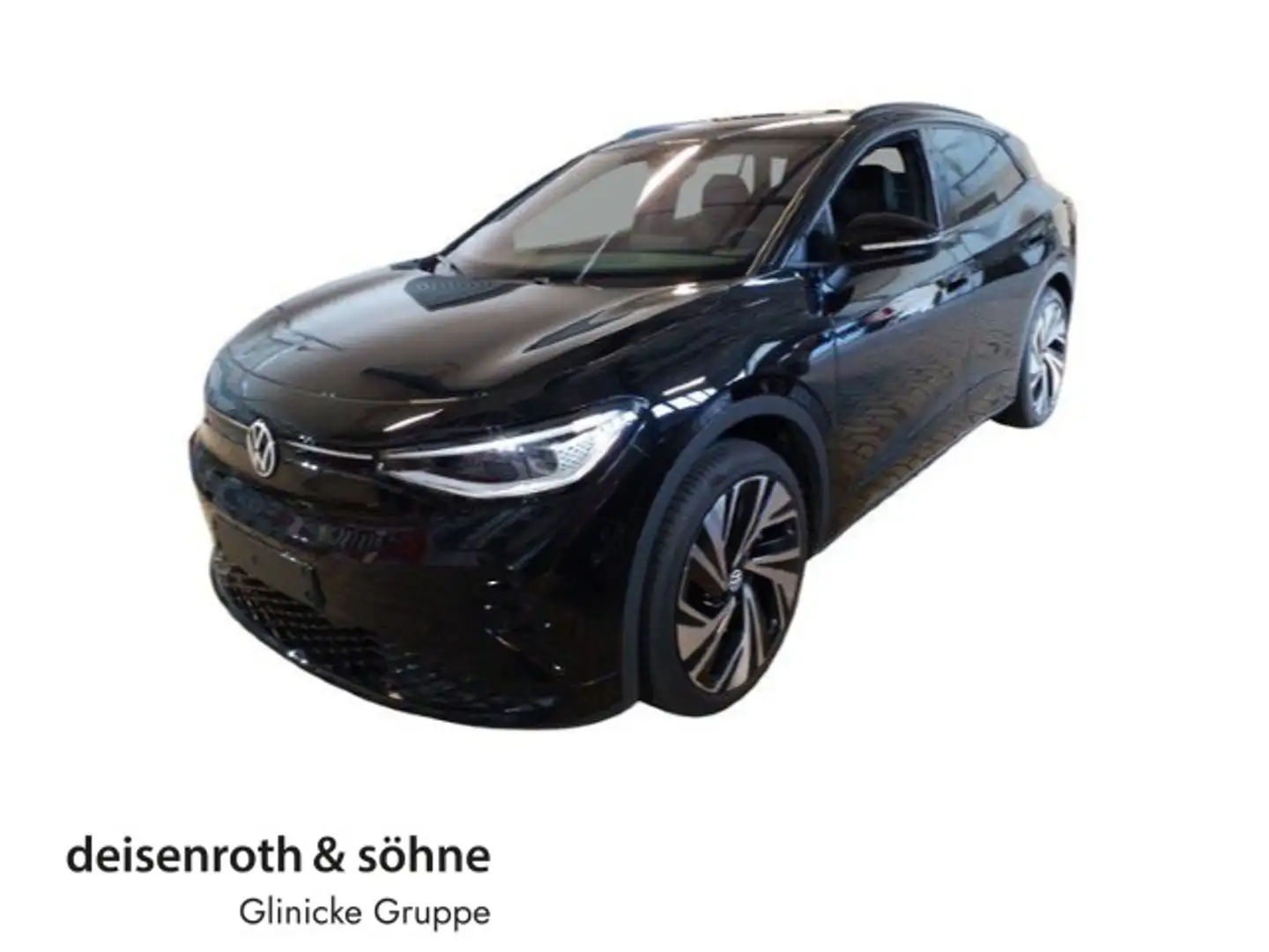 Volkswagen ID.4 GTX 4M W-Pumpe/Nav/21"/Assist/ACC/AppCon/Ma Schwarz - 1