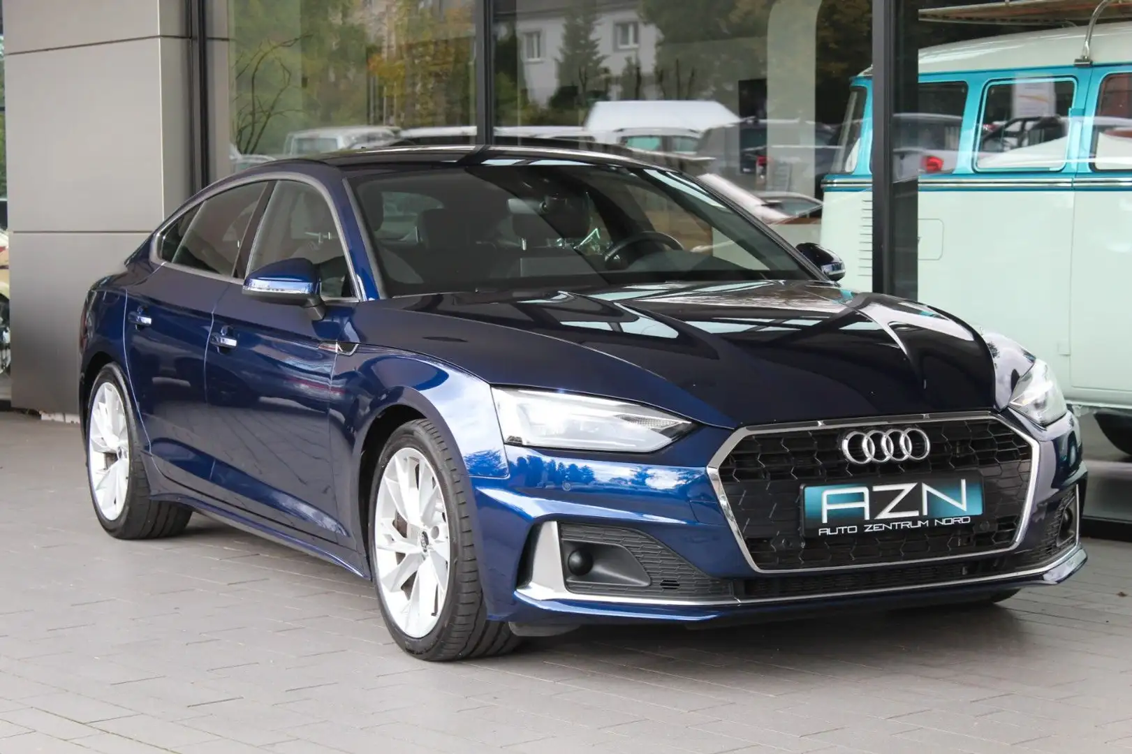 Audi A5 Sportback 40 TDI advanced S line Blu/Azzurro - 2