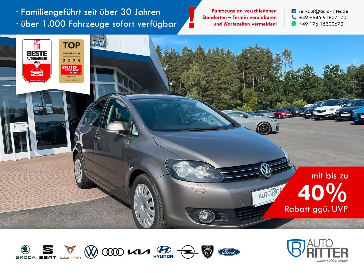 Volkswagen Golf Plus VI 1.4 TSI Comfortline Braun - 1