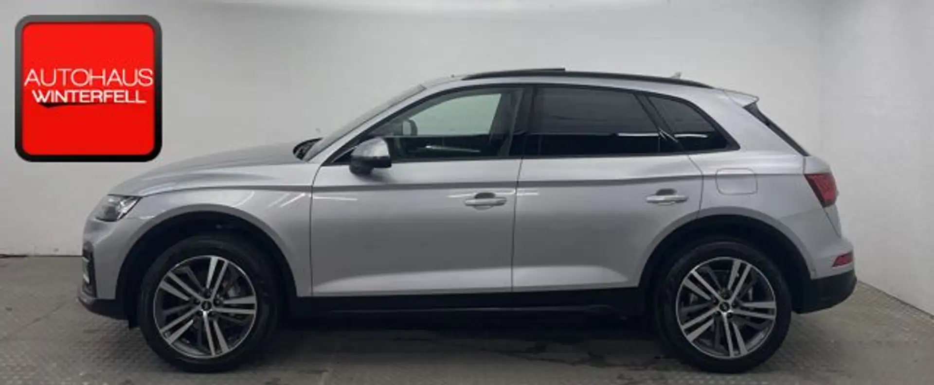 Audi Q5 50 TFSI e Qu DESIGN PANO+AHK+360+HUD+MATRIX+ Argent - 2