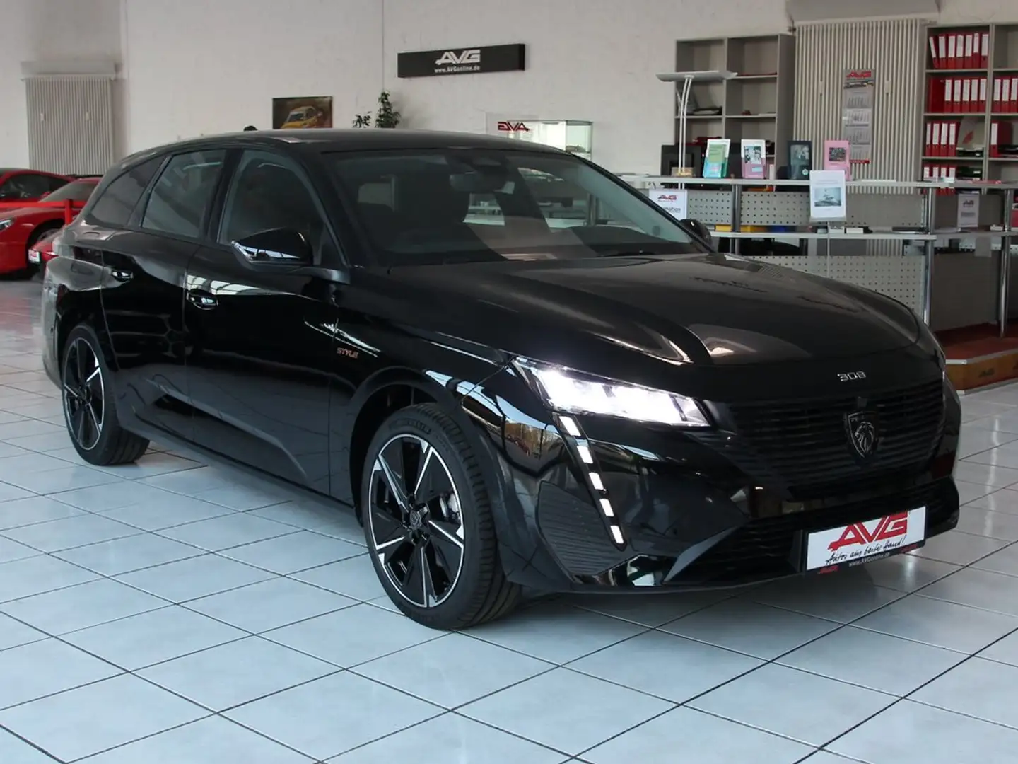 Peugeot 308 SW Elektro 156PS Style LED AdaptivTemp 18Z Negro - 2