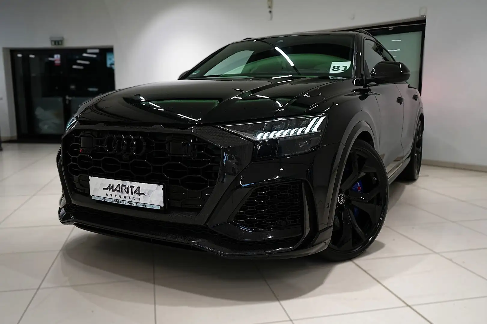 Audi RS Q8 4.0|HUD|KERAMIK|CARBON|SOFT|LUFT|3D|MASSAG| Schwarz - 1