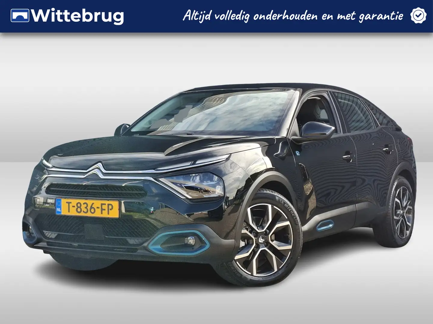 Citroen E-C4 Electric Feel Pack 50 kWh | Navigatie | Apple Carplay en An Zwart - 1