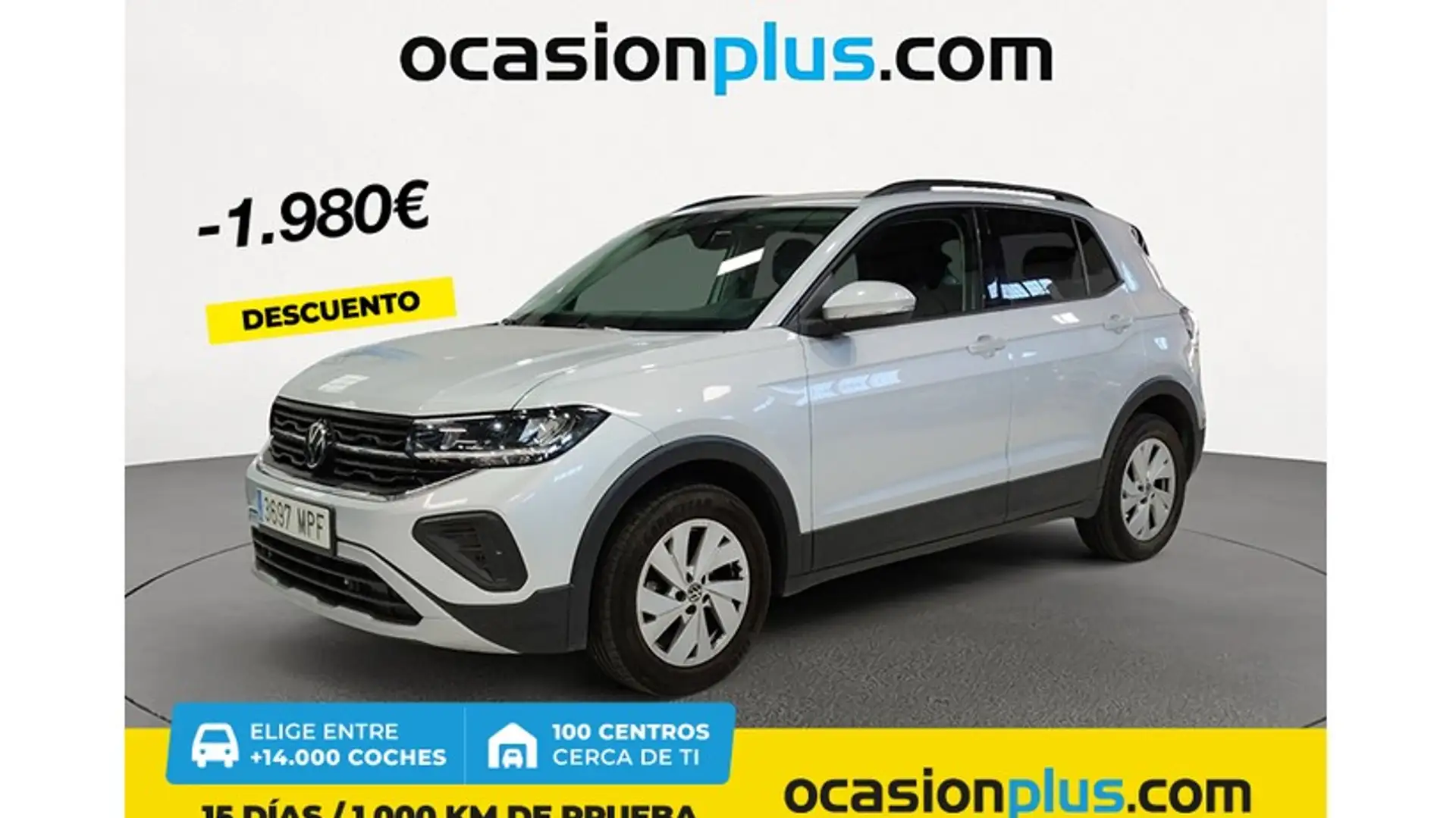 Volkswagen T-Cross 1.0 TSI Life 85kW Aut. Plateado - 1