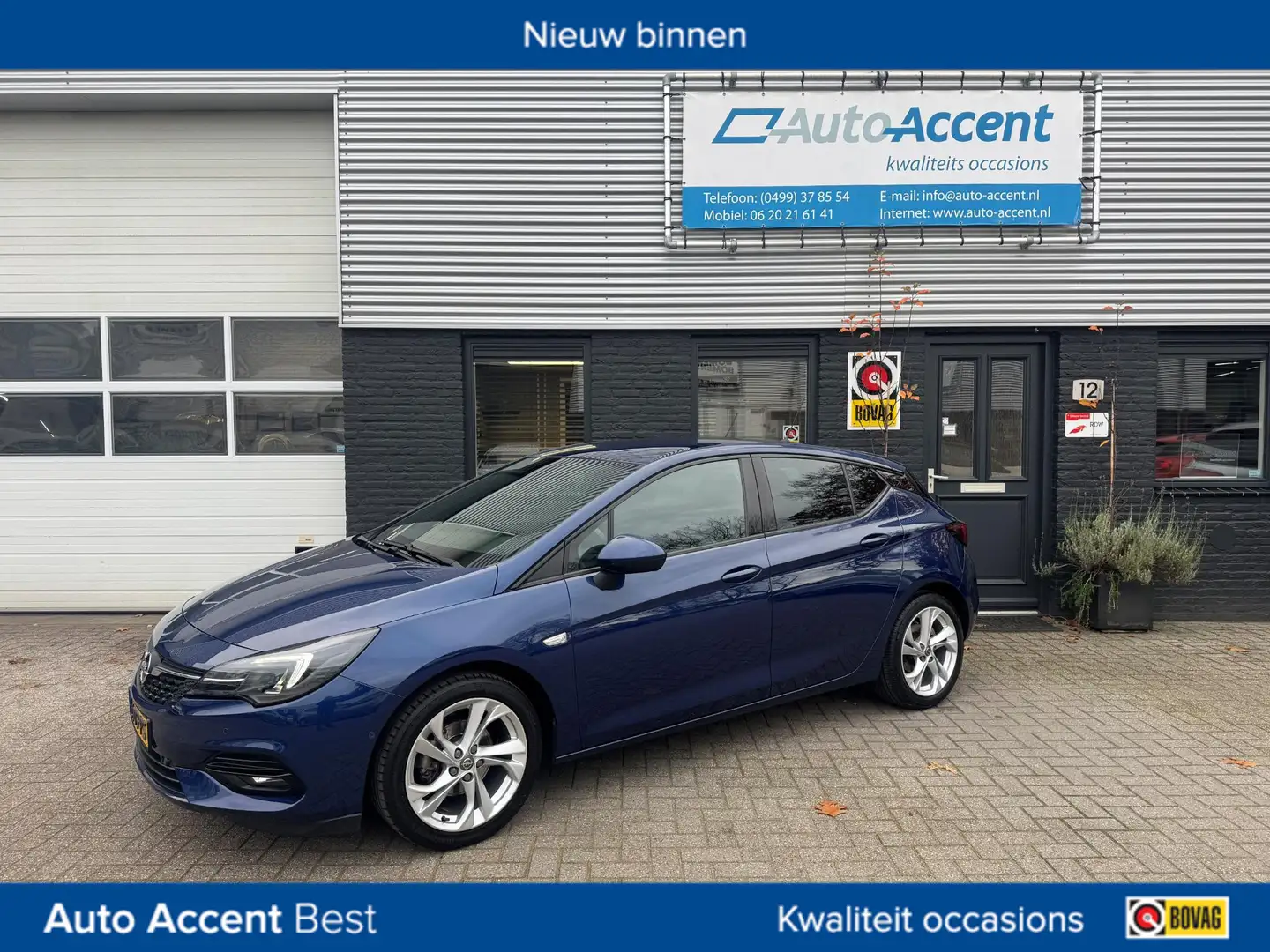 Opel Astra 1.2 Edition Black Edition Camera/Klima/Cruise/55dk Bleu - 1