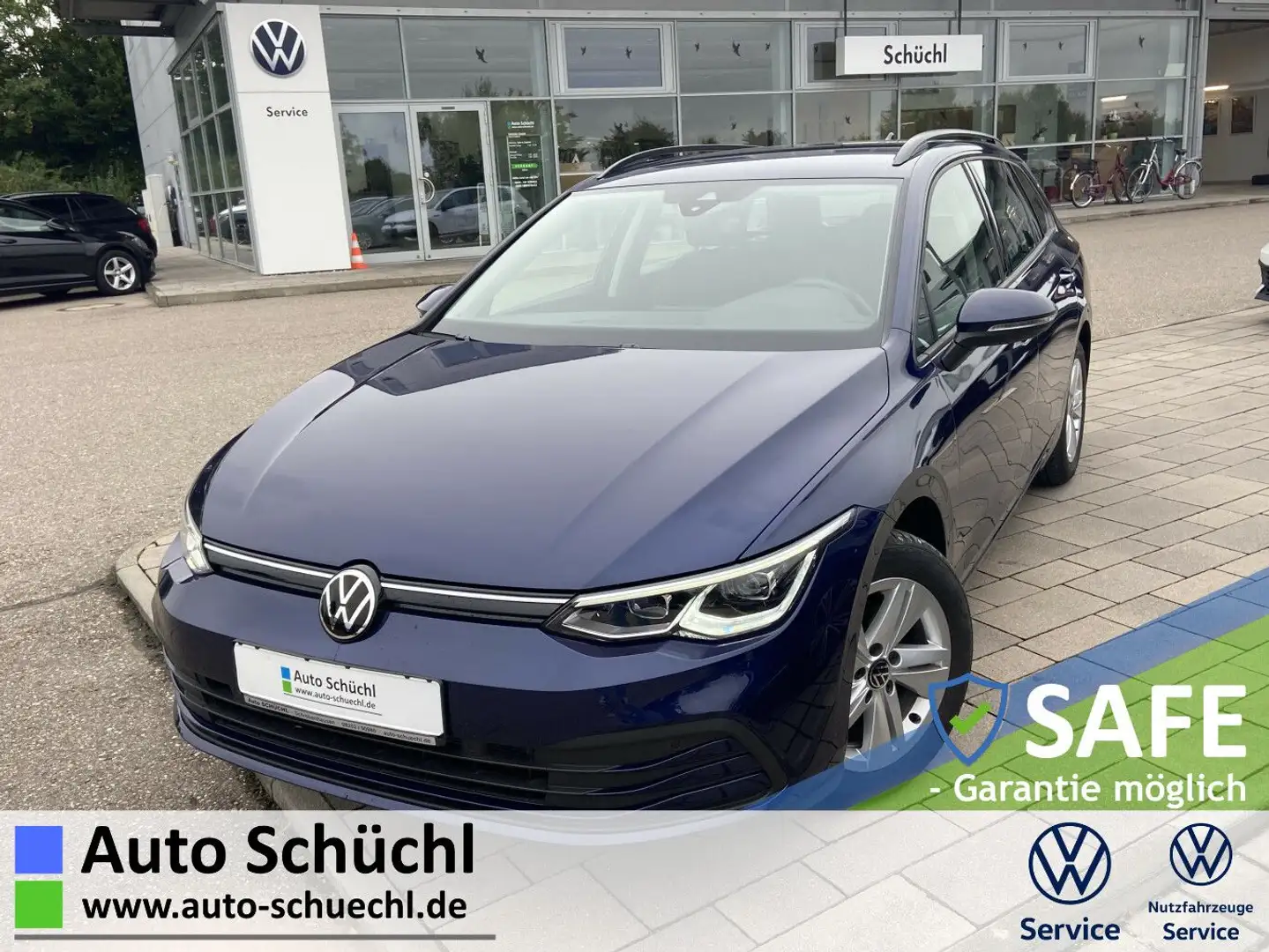 Volkswagen Golf Variant 1.5 TSI DSG Life AHK+NAVI+LED+APP-C Blau - 1