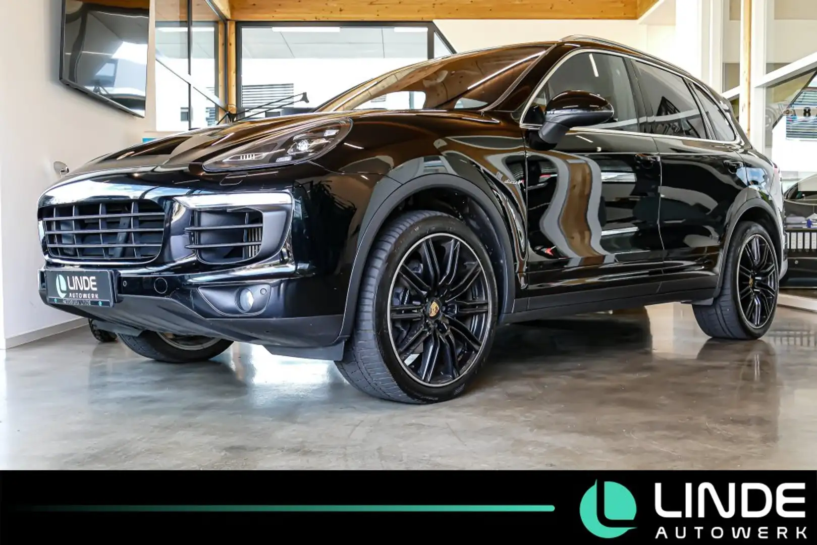 Porsche Cayenne Diesel Sport |LEDER|NAVI|PANO.|LUFT|AHK Black - 1