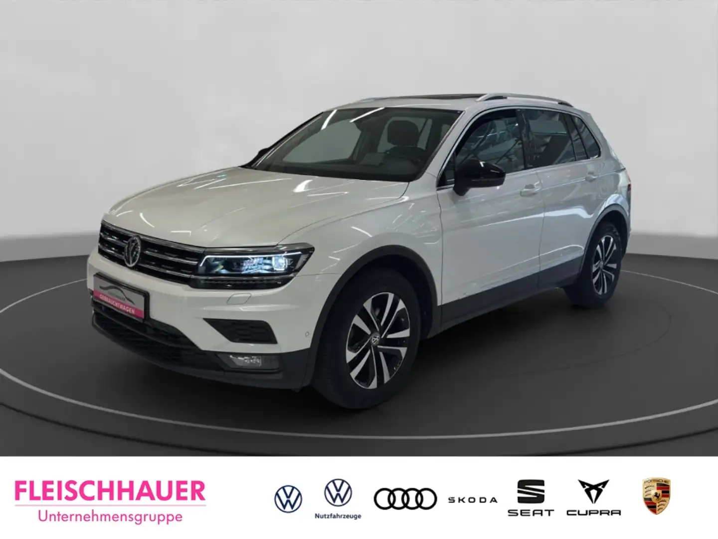 Volkswagen Tiguan IQ.DRIVE 1.5 TSI Navi+LED+Pano+AHK+HUD+ACC Blanc - 1