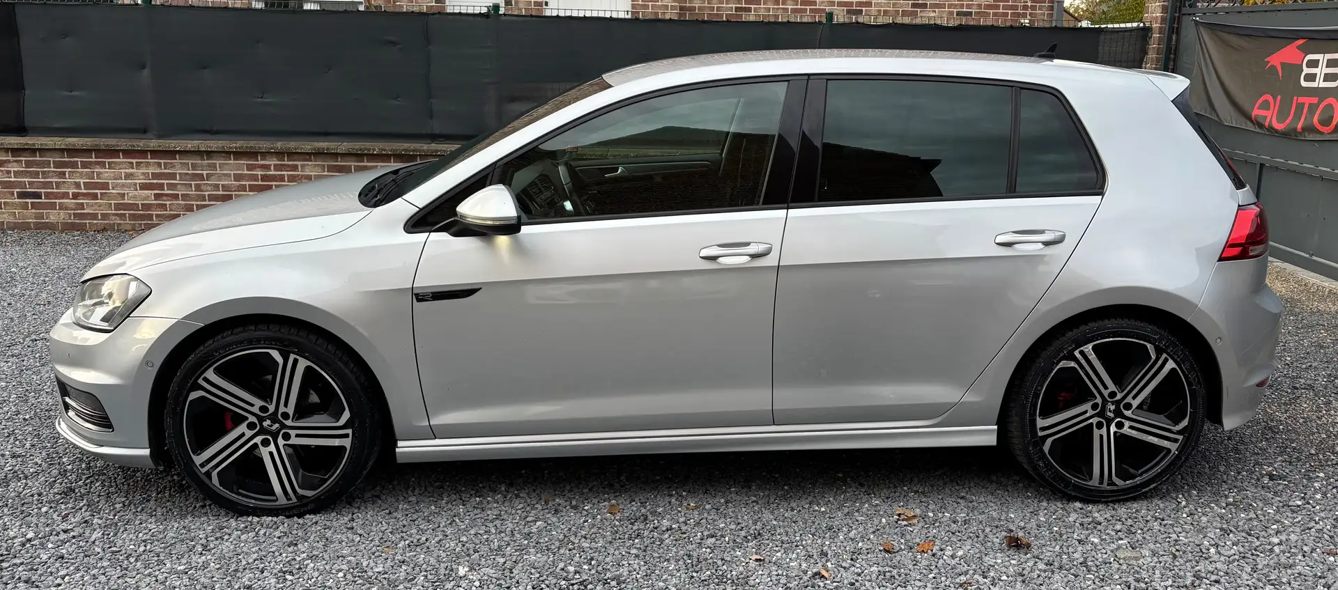 Volkswagen Golf Golf 2.0 CR TDi R-Line DSG Argent - 2