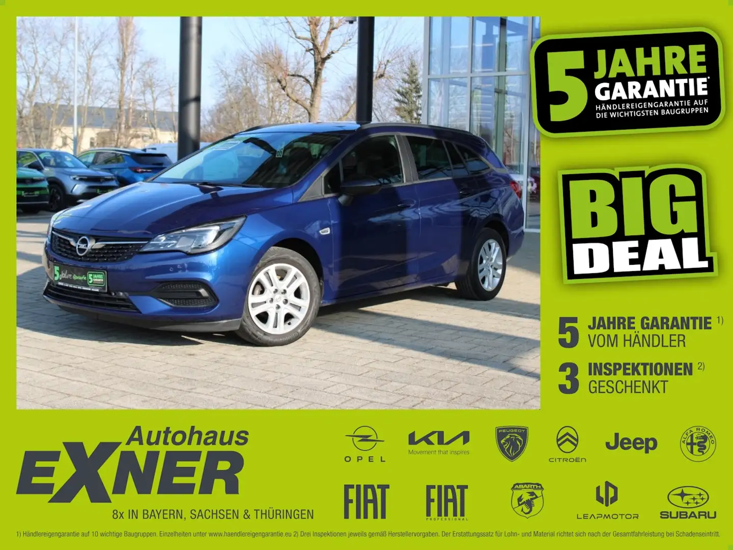 Opel Astra K Sports Tourer 1.2 Turbo EDITION LED. Blau - 1