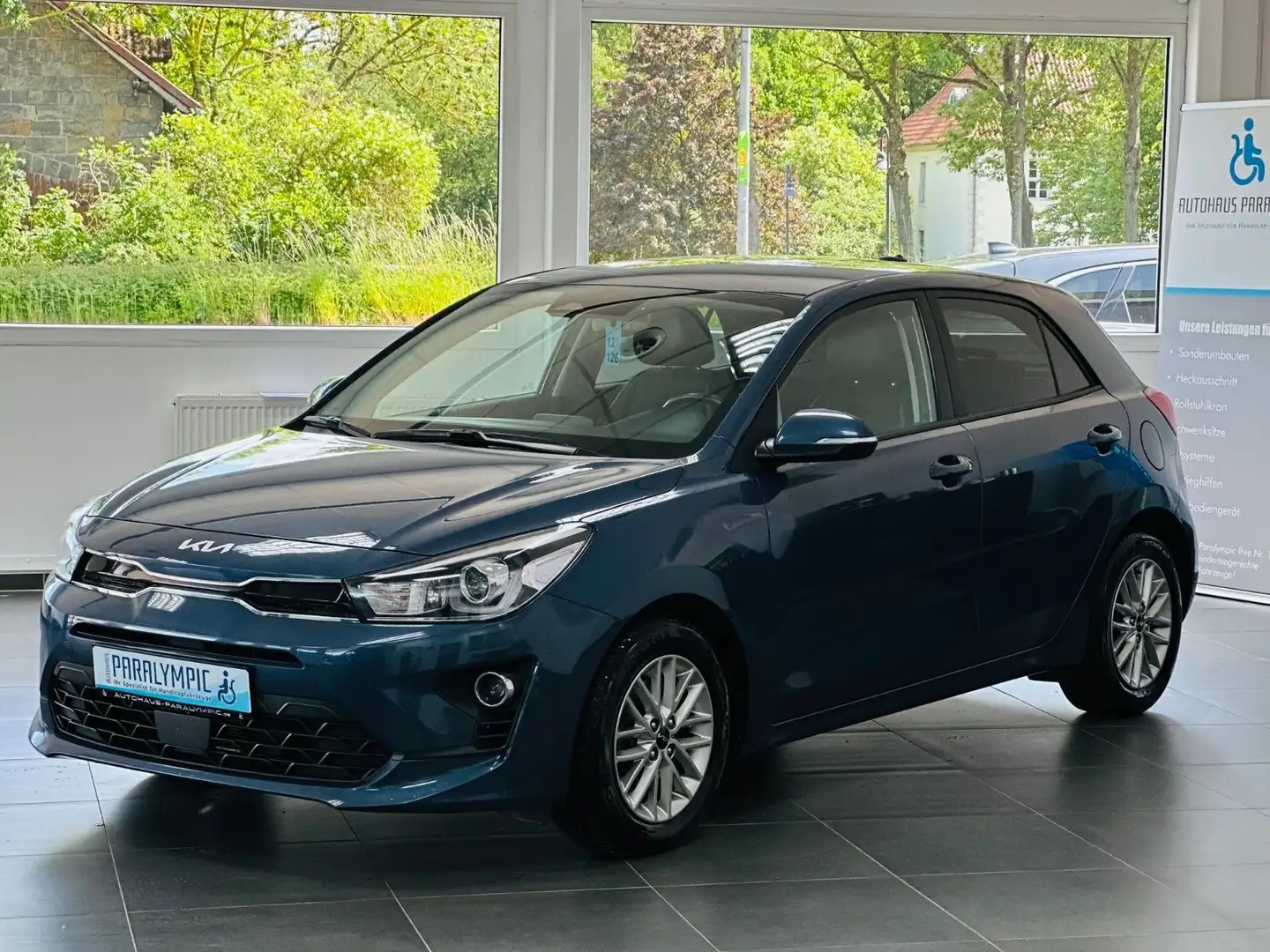 Kia Rio 1.0 T-GDI 100 Spirit *KAM*KLIMA*TEMPOM Blau - 2