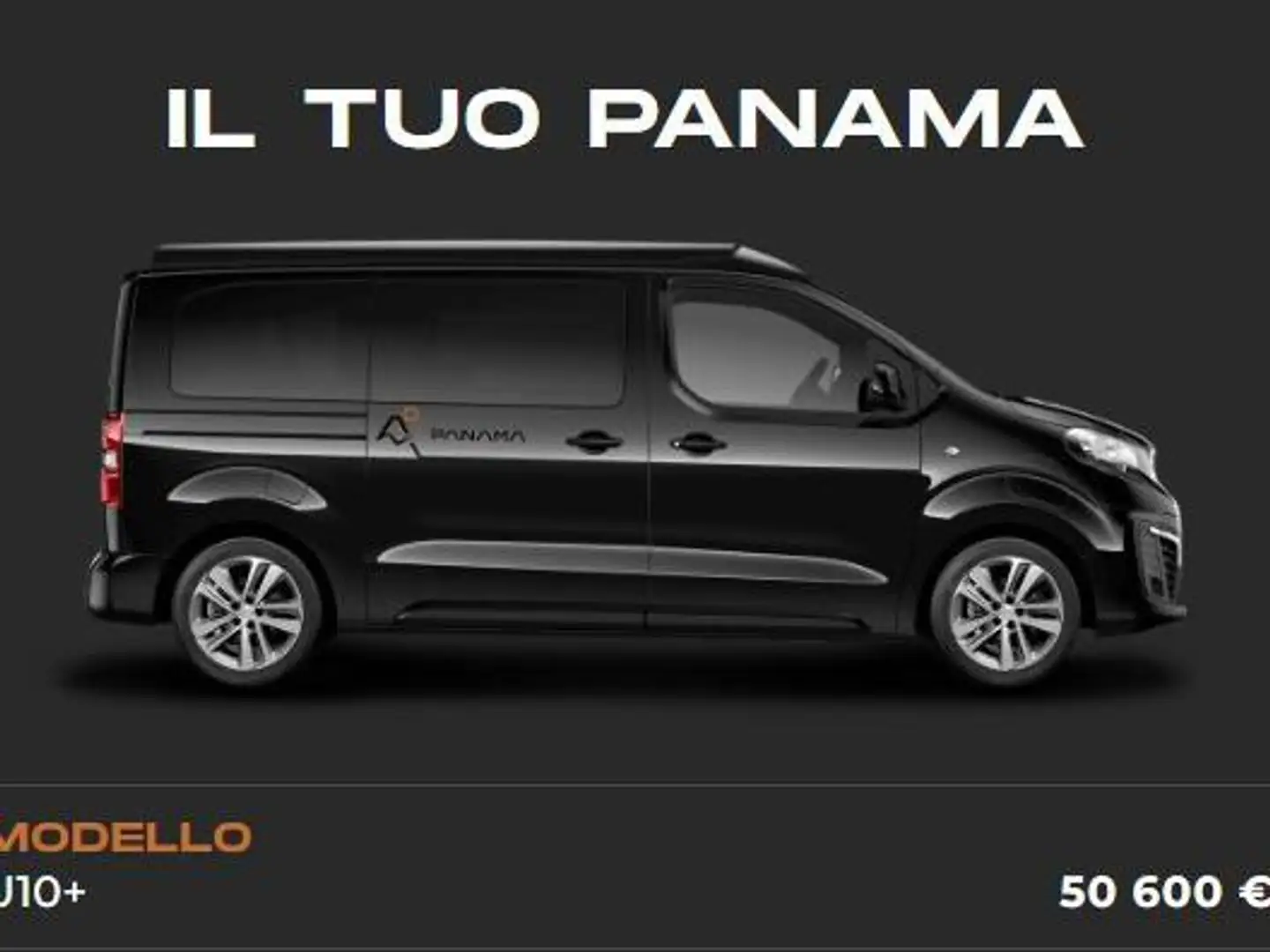 Peugeot Traveller Panama Urban 10+ Černá - 2