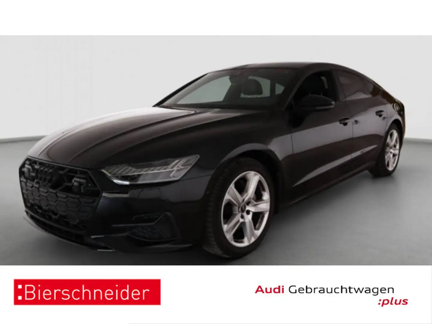 Audi A7 50 TDI qu AHK HD-MATRIX PANO HuD CA Schwarz - 1