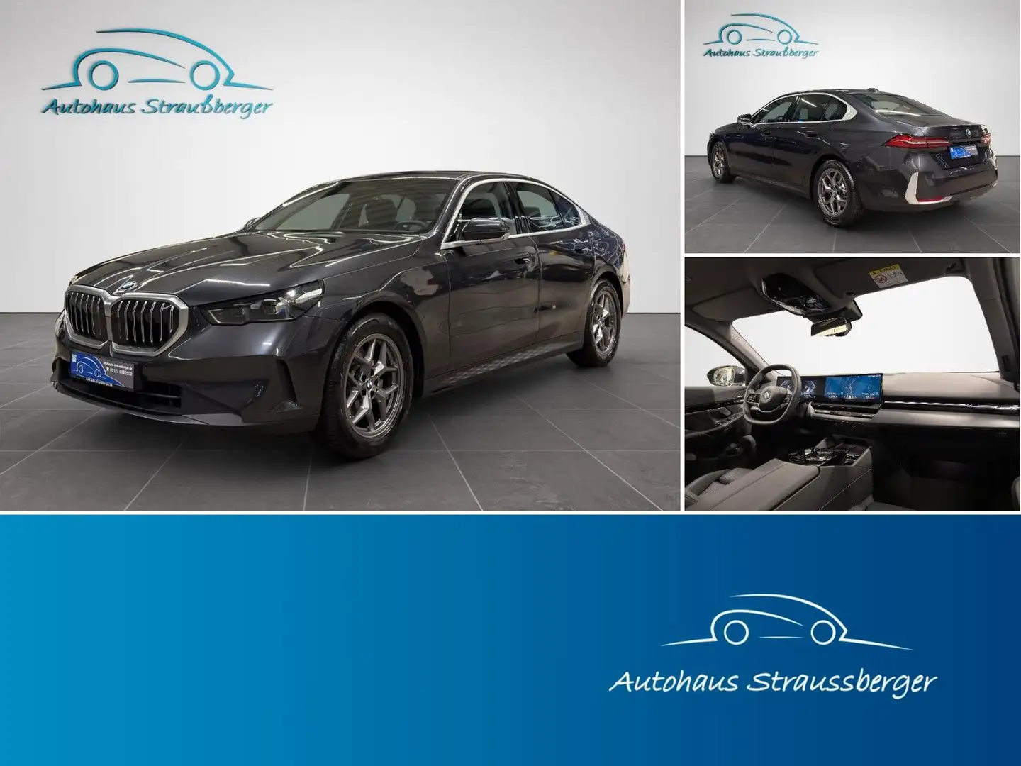 BMW 520 d Lim ACC H/K 4ZK 360°SHZ QI KZU HUD Memory Grau - 1