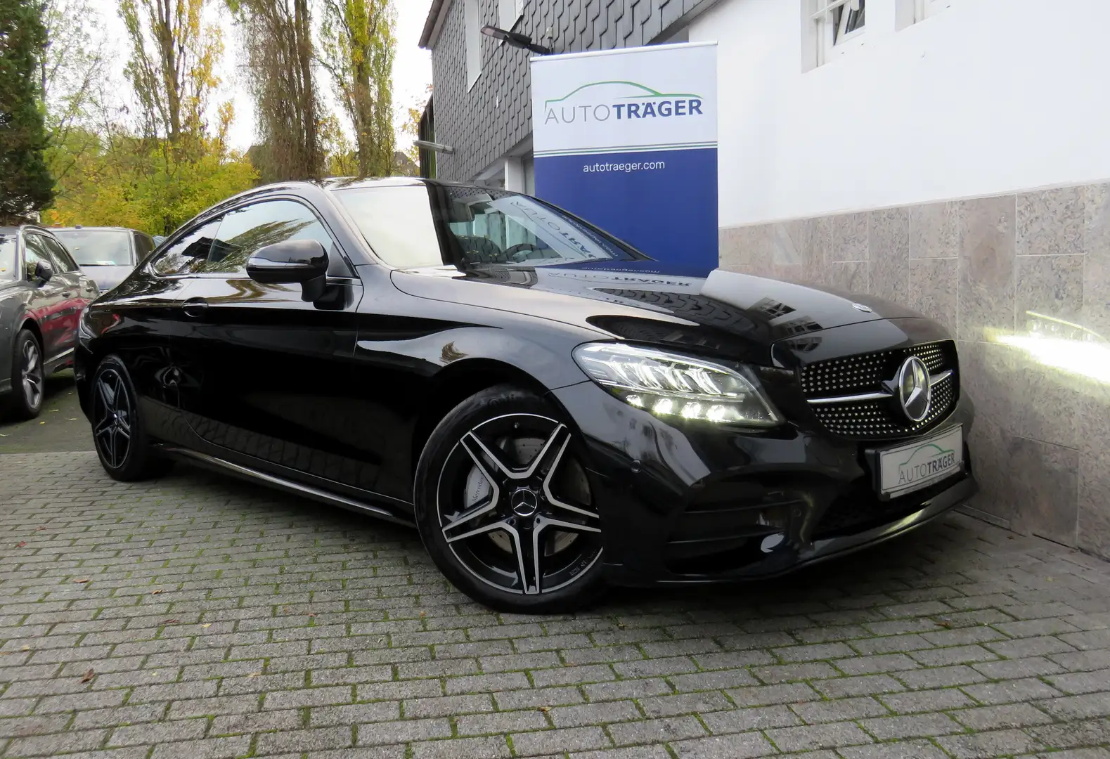 Mercedes-Benz C 300 C 300 d Coupé AMG Line / Pano, R-Kam, LED Noir - 1