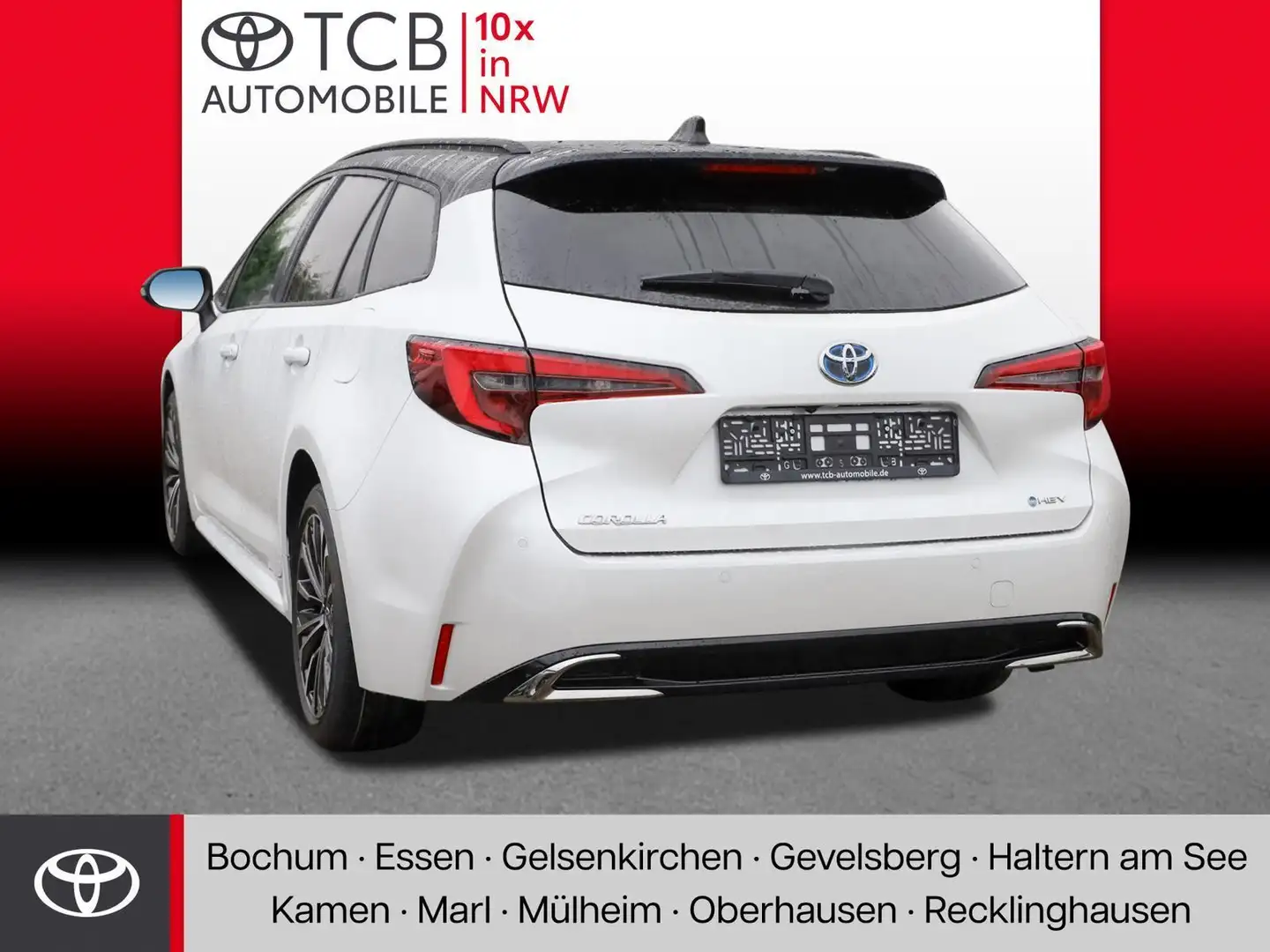 Toyota Corolla 1.8 Hybrid TS BLACK&WHITE NAVI KAMERA KLIMA LM-Fel Blanco - 2