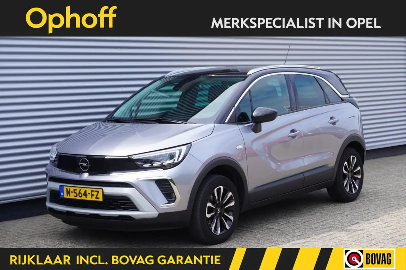 Opel Crossland 1.2 Turbo Elegance / 1e eig. / Trekhaak / Winterpa Gris - 1