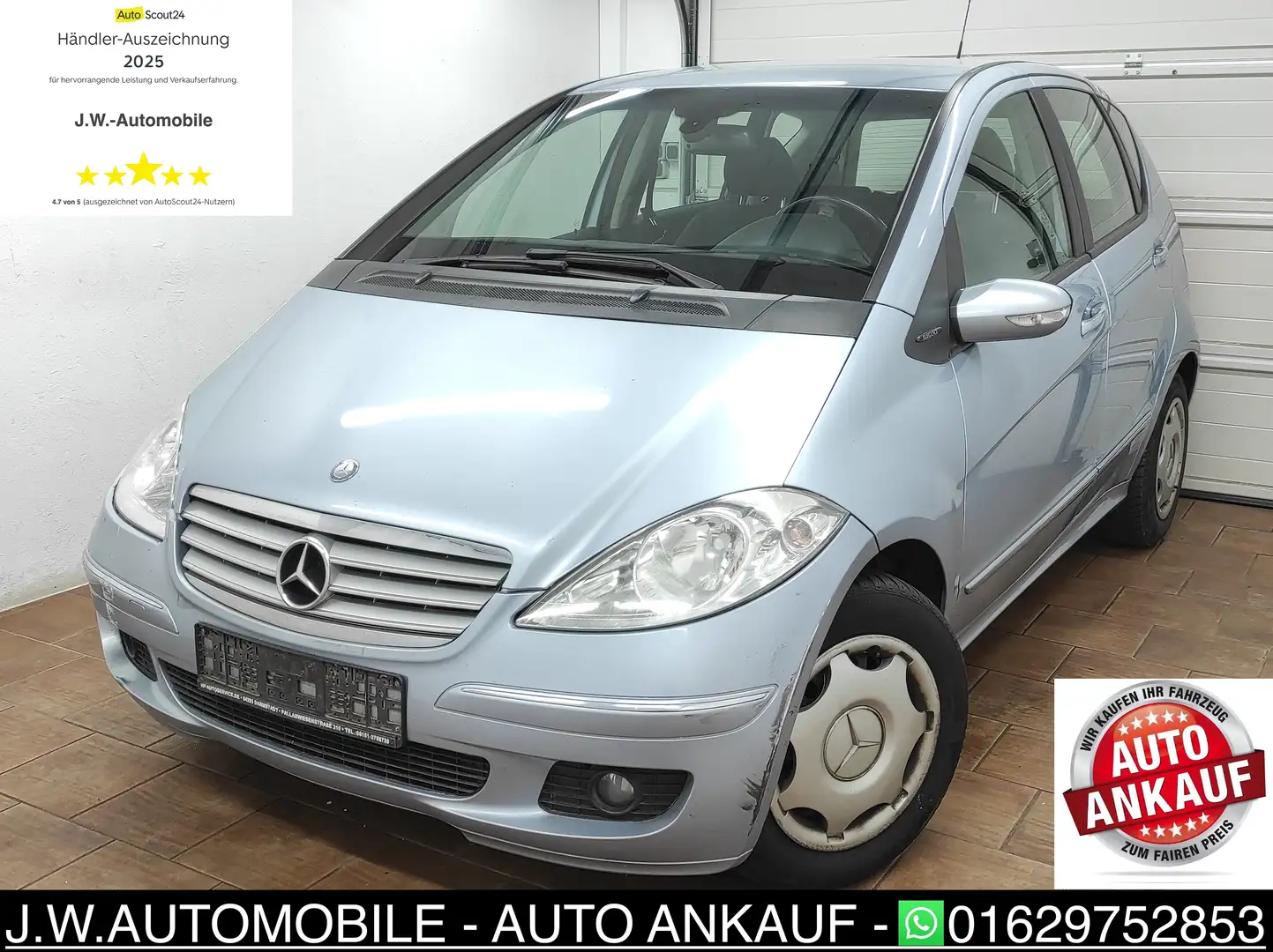 Mercedes-Benz A 180 CDI AUTOMATIK *TÜV 8-26* SERVO KLIMA EURO-4 ABS Blau - 1