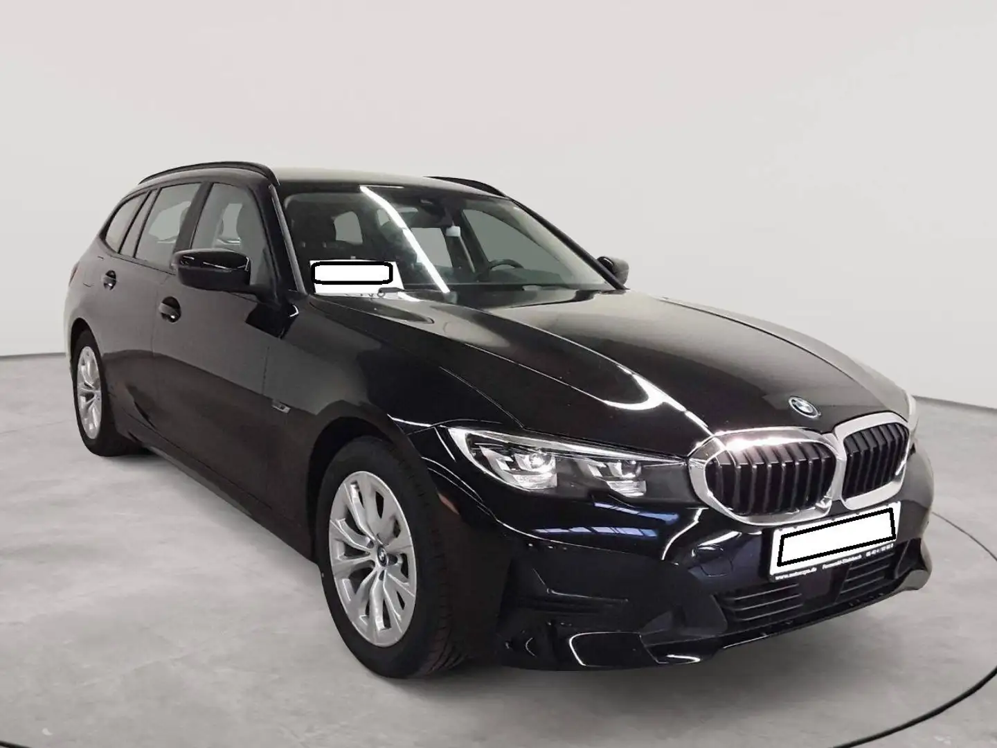 BMW 320 e Advantage Schwarz - 2