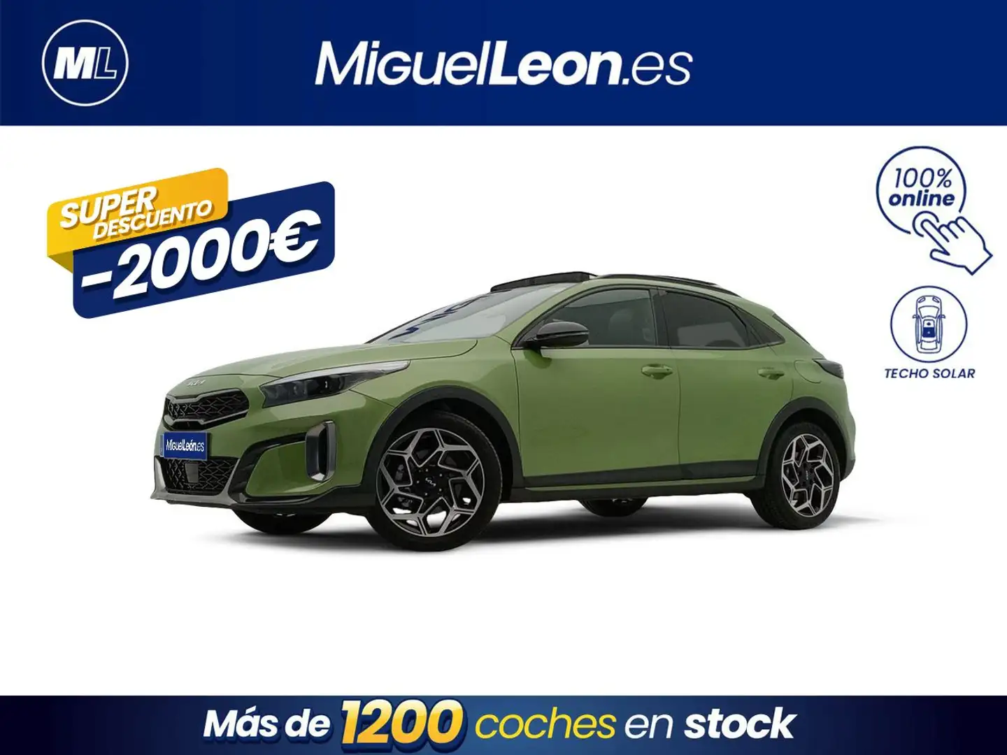 Kia XCeed 1.0 T-GDi GT-line Verde - 1