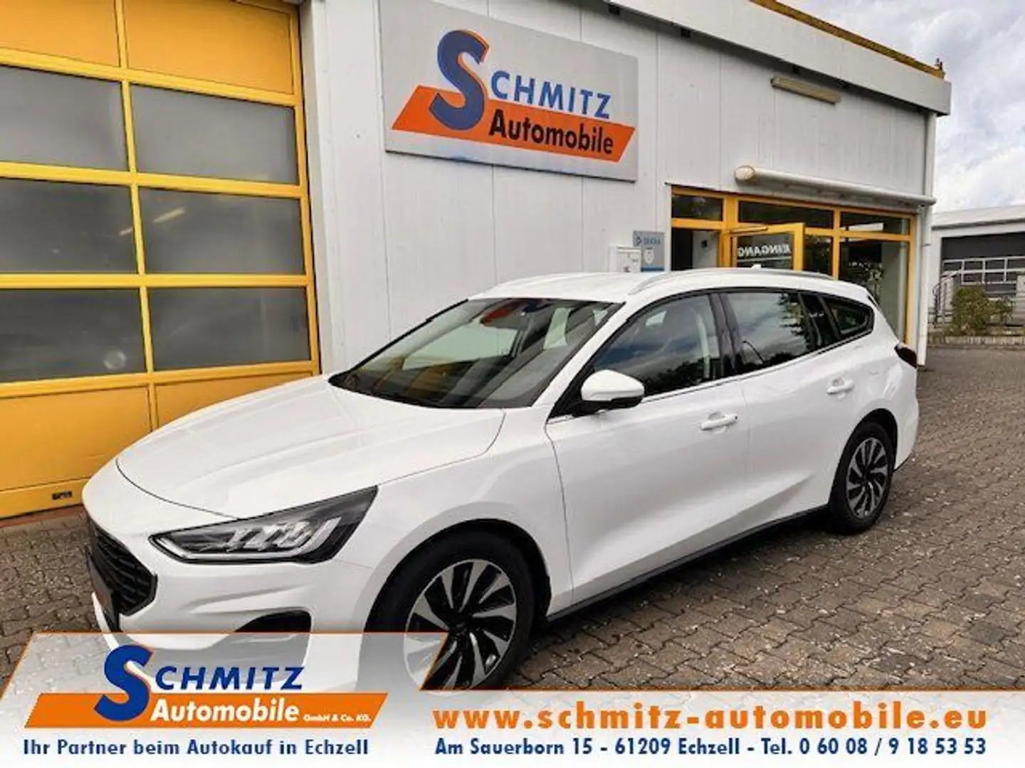 Ford Focus 1.5 Kombi Titanium Navi/LED/2xPDC Blanc - 1