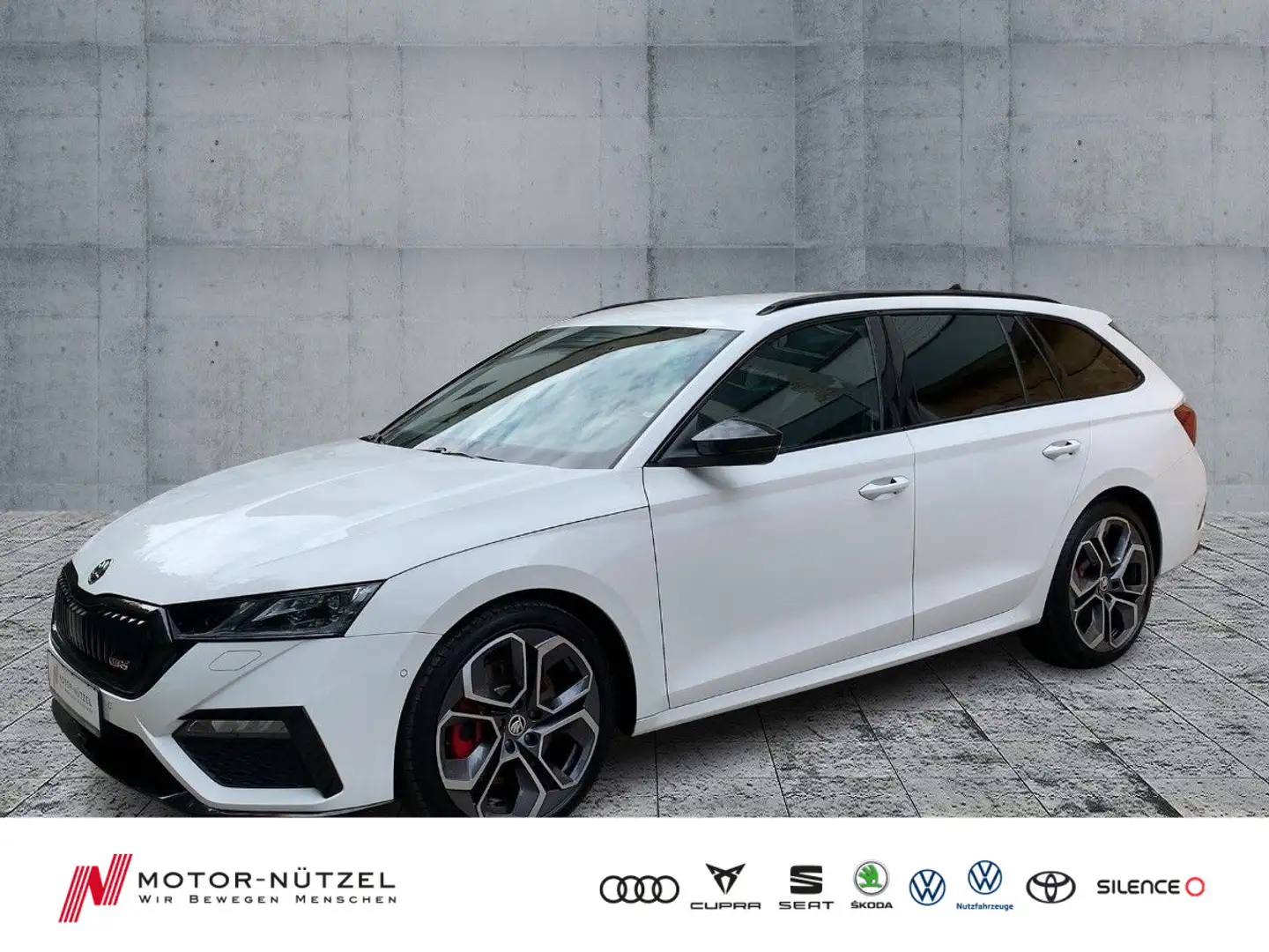 Skoda Octavia Combi RS 2.0 TSI MATRIX+NAVI+ACC+SHZ+RFK Weiß - 1