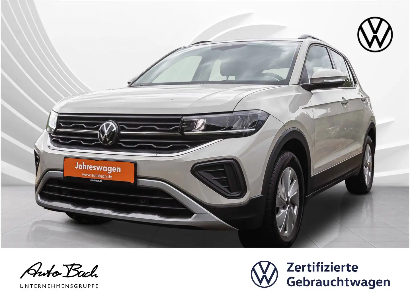 Volkswagen T-Cross 1.0 TSI "Life" LED Digital Cockpit ACC E Grijs - 1