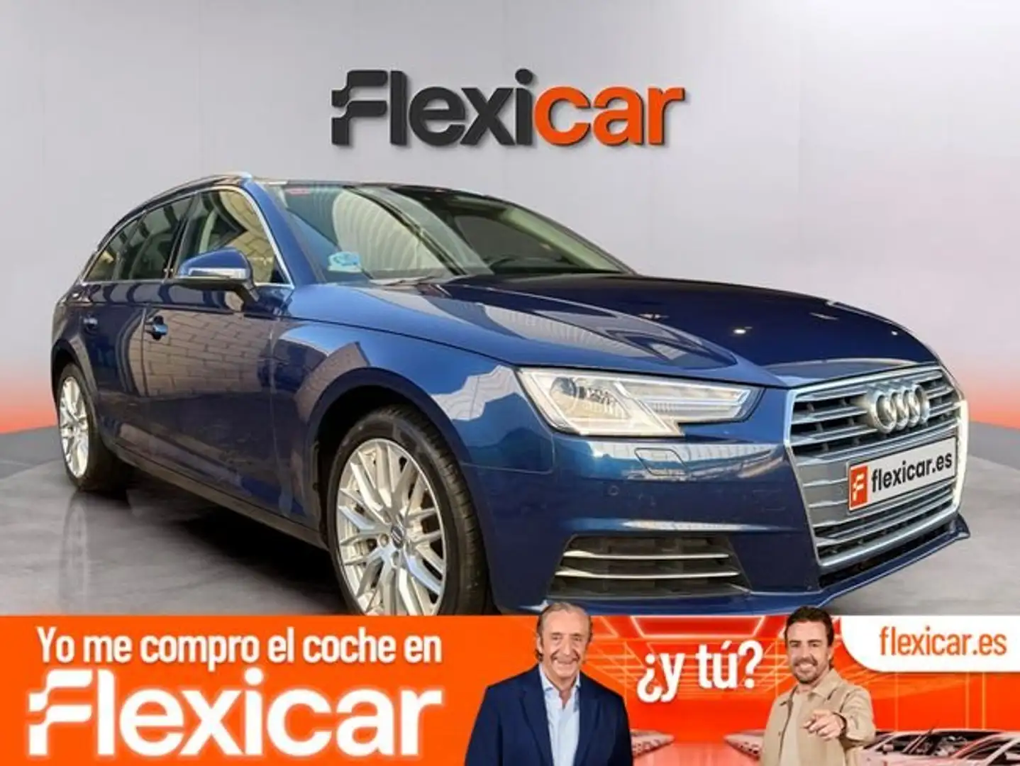 Audi A4 2.0 TFSI S line ed. quattro-ultra S-Tronic MH 185k Azul - 1