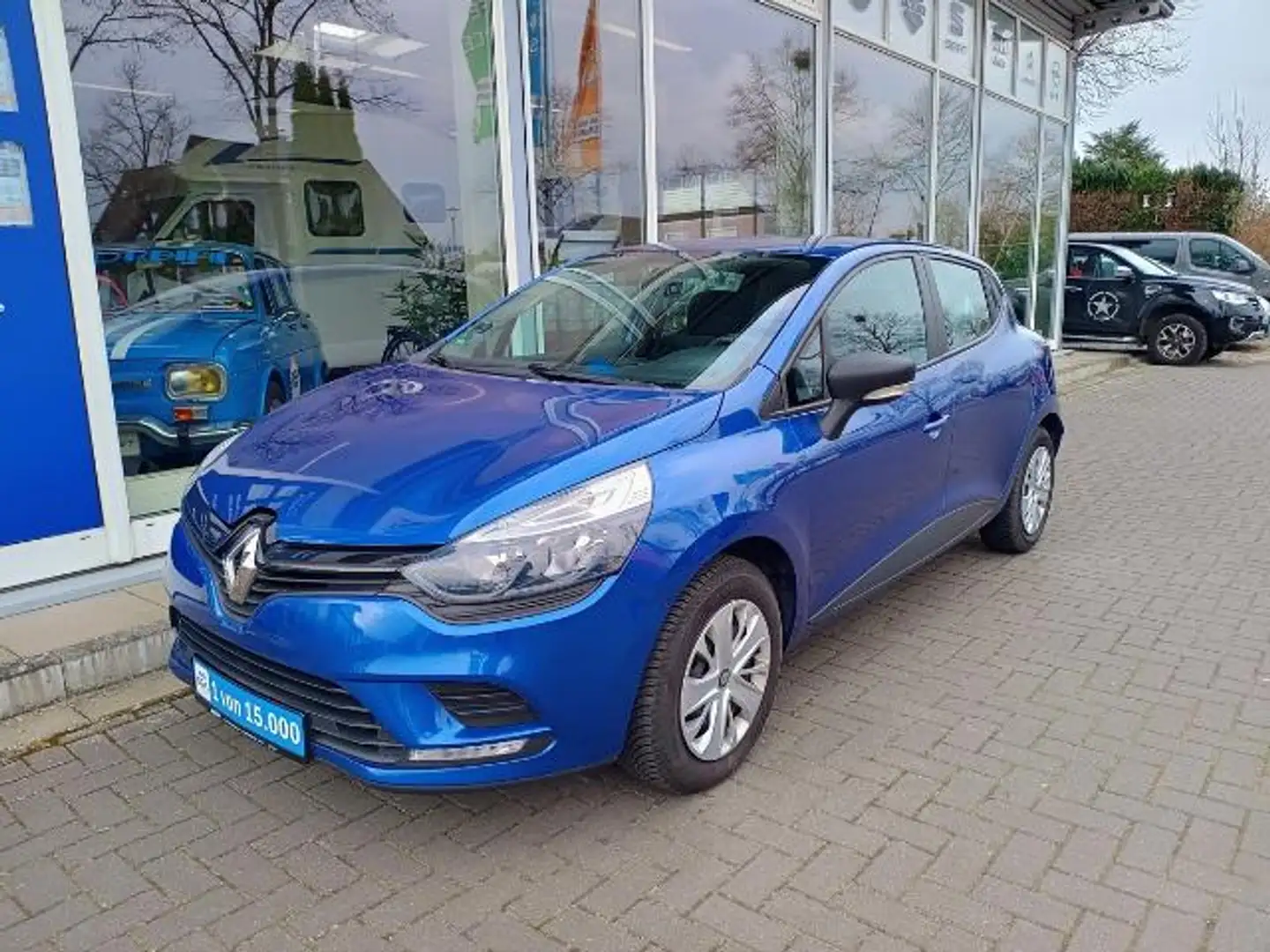 Renault Clio IV 1.2 16V 75 Life  1.Hand, Wenig KM, GJR, BT Blau - 1
