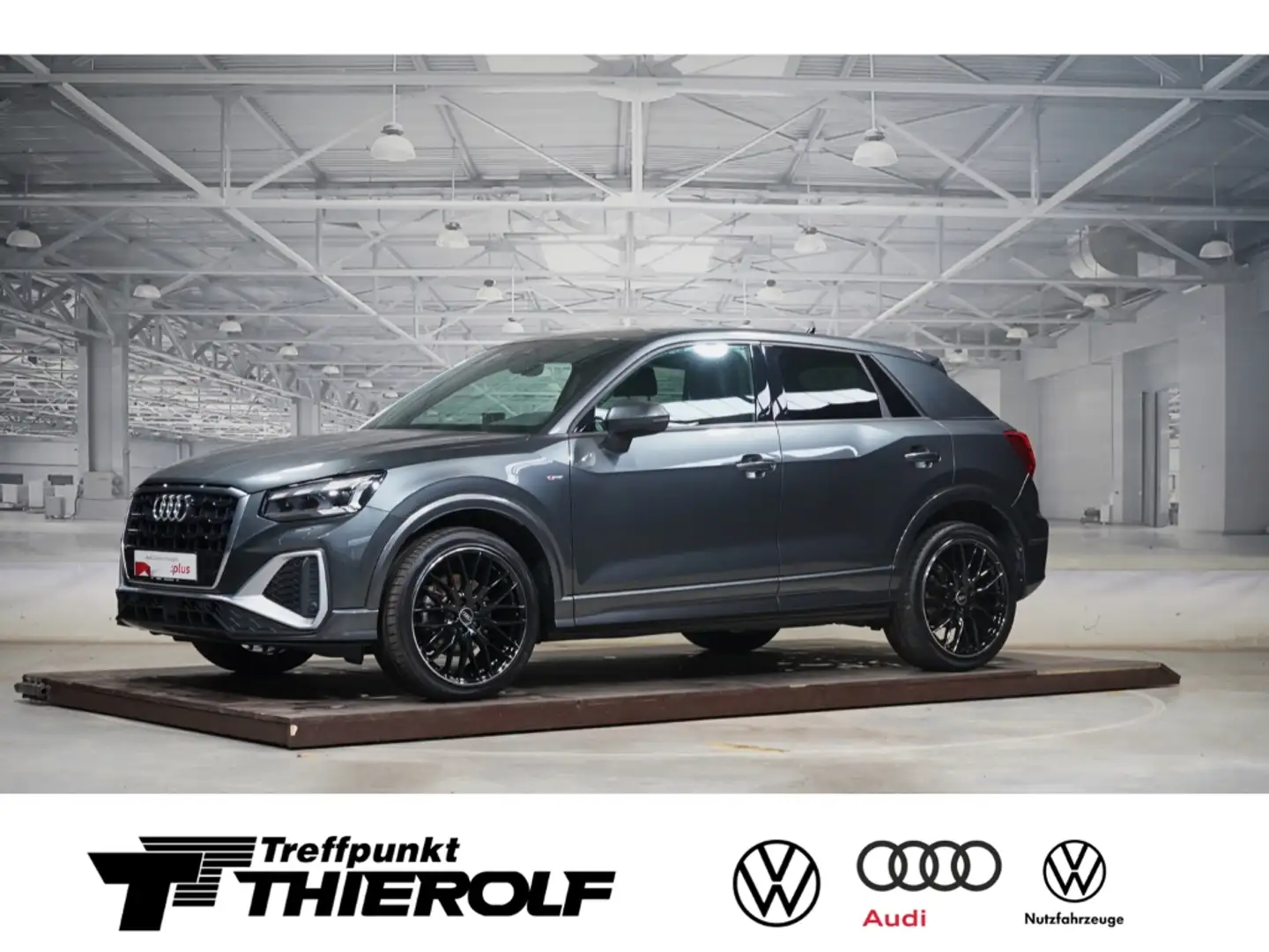 Audi Q2 S line 30 TFSI 19 Zoll B&O Matrix Kamera Grau - 1