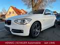 BMW 116 i limo Sportline | Xenon | Navi Professional Weiß - thumbnail 1