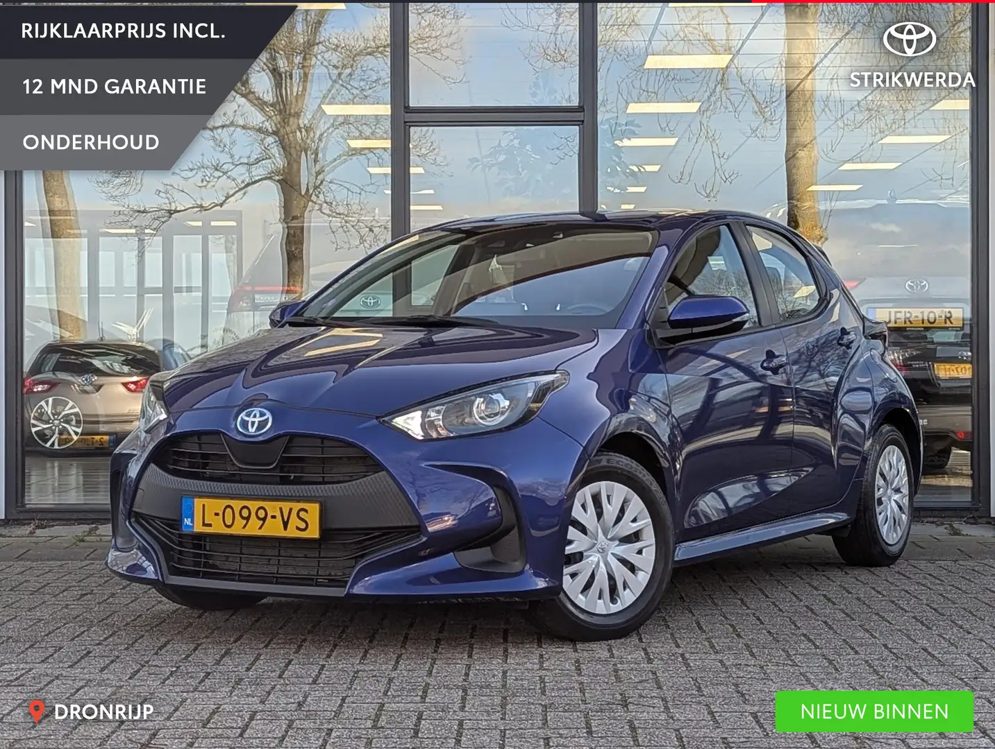 Toyota Yaris 1.5 Hybrid Active | Climate control | Adapt. cruis Bleu - 1
