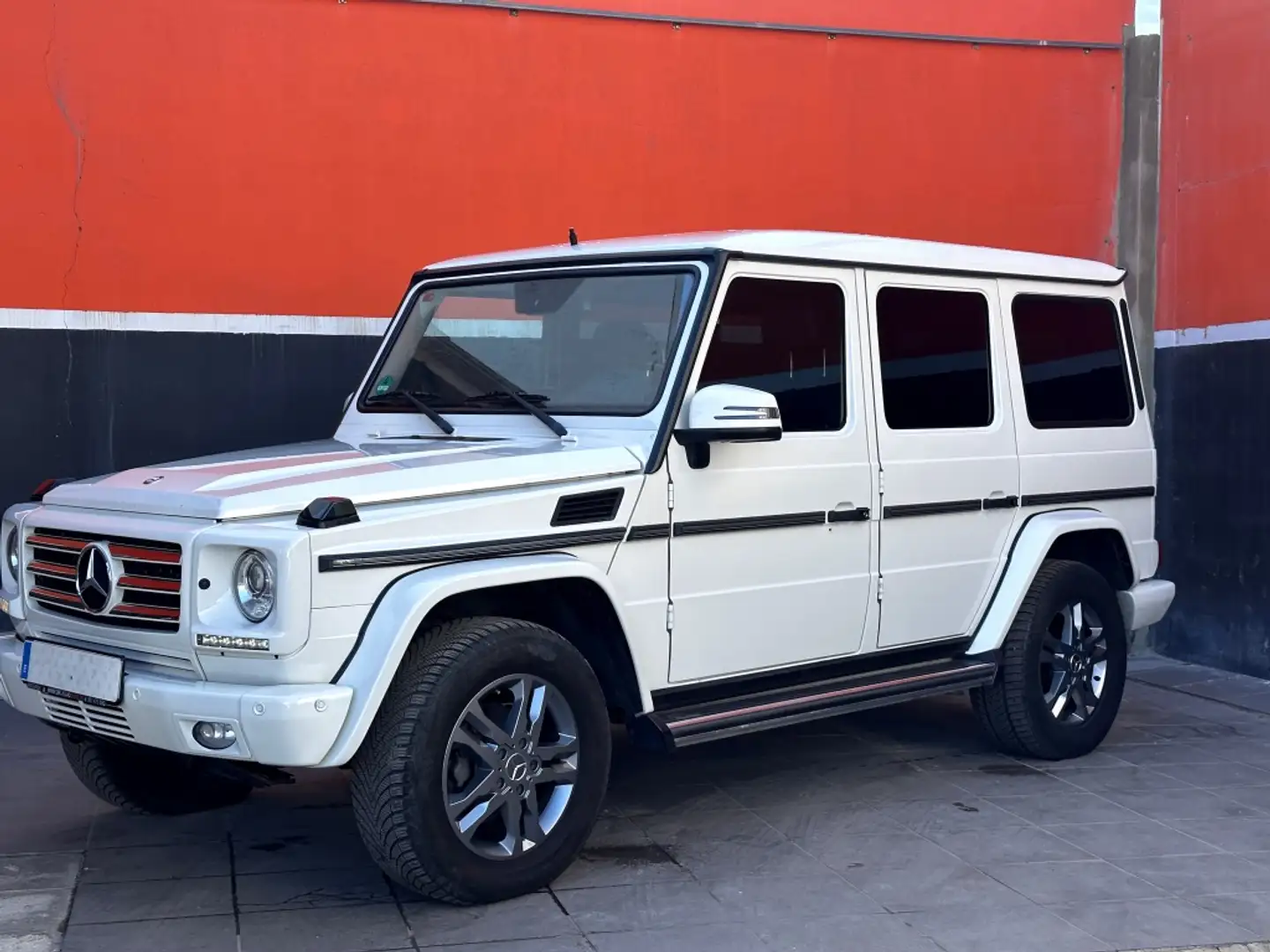 Mercedes-Benz G 350 350BlueTec Largo Aut. Blanco - 2
