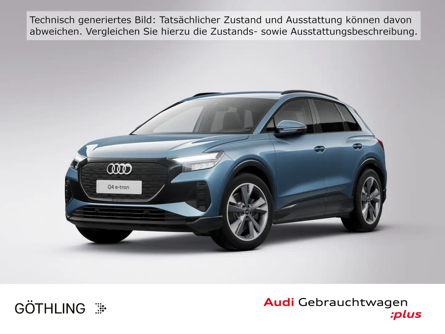 Audi Q4 e-tron 45 advanced*LED*Virtual*Navi+*Sportsit Blau - 1