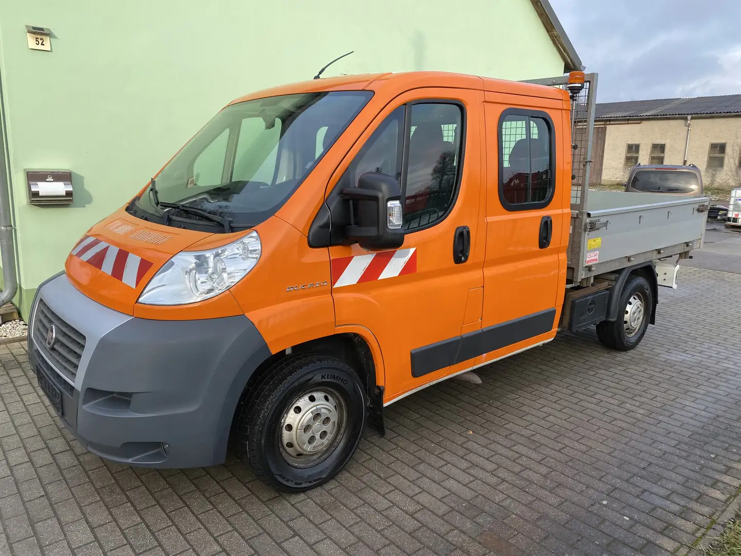 Fiat Ducato 250 Doppelkabine Dreiseitenkipper Orange - 1