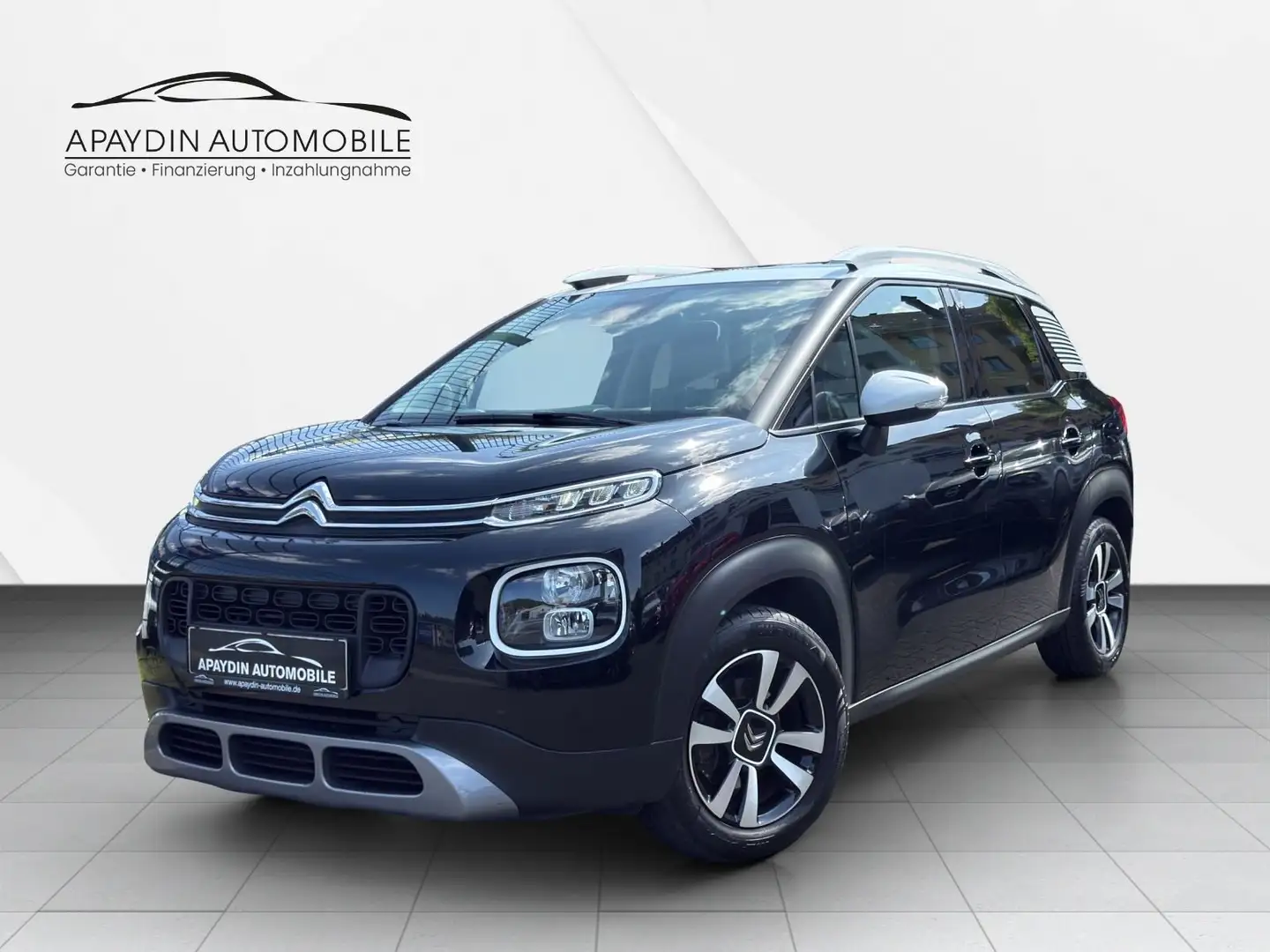 Citroen C3 Aircross Shine PANORAMA/NAVI/HEAD-UP/HiFi/PDC Schwarz - 1