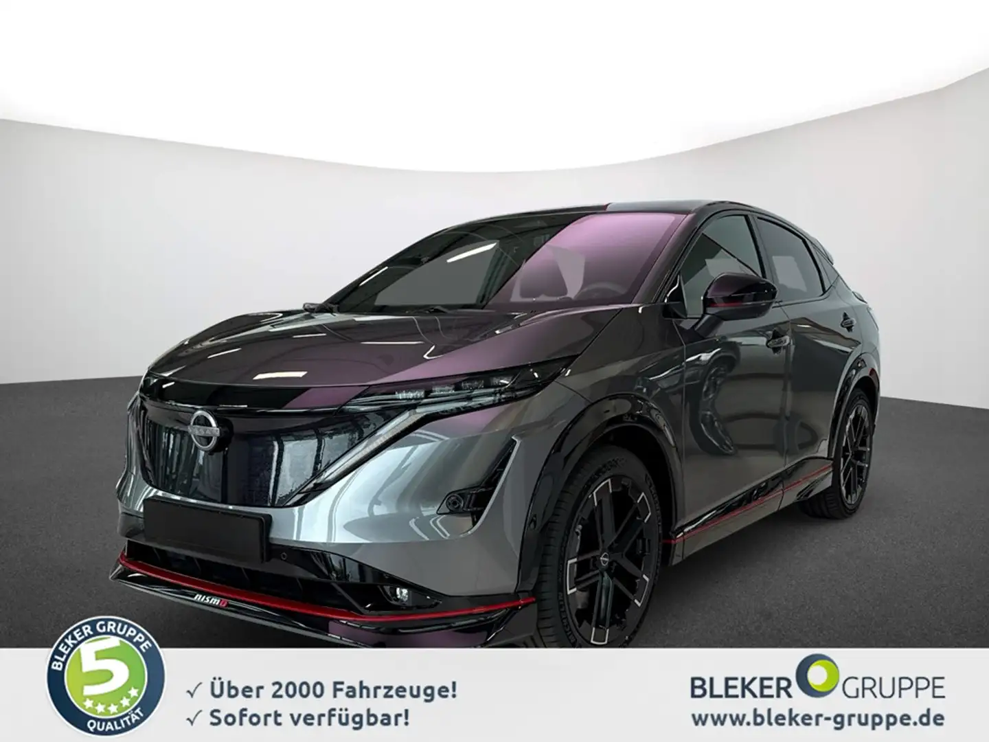 Nissan Ariya Nismo e-4orce (87kWh|22kW-OBC) Grijs - 1