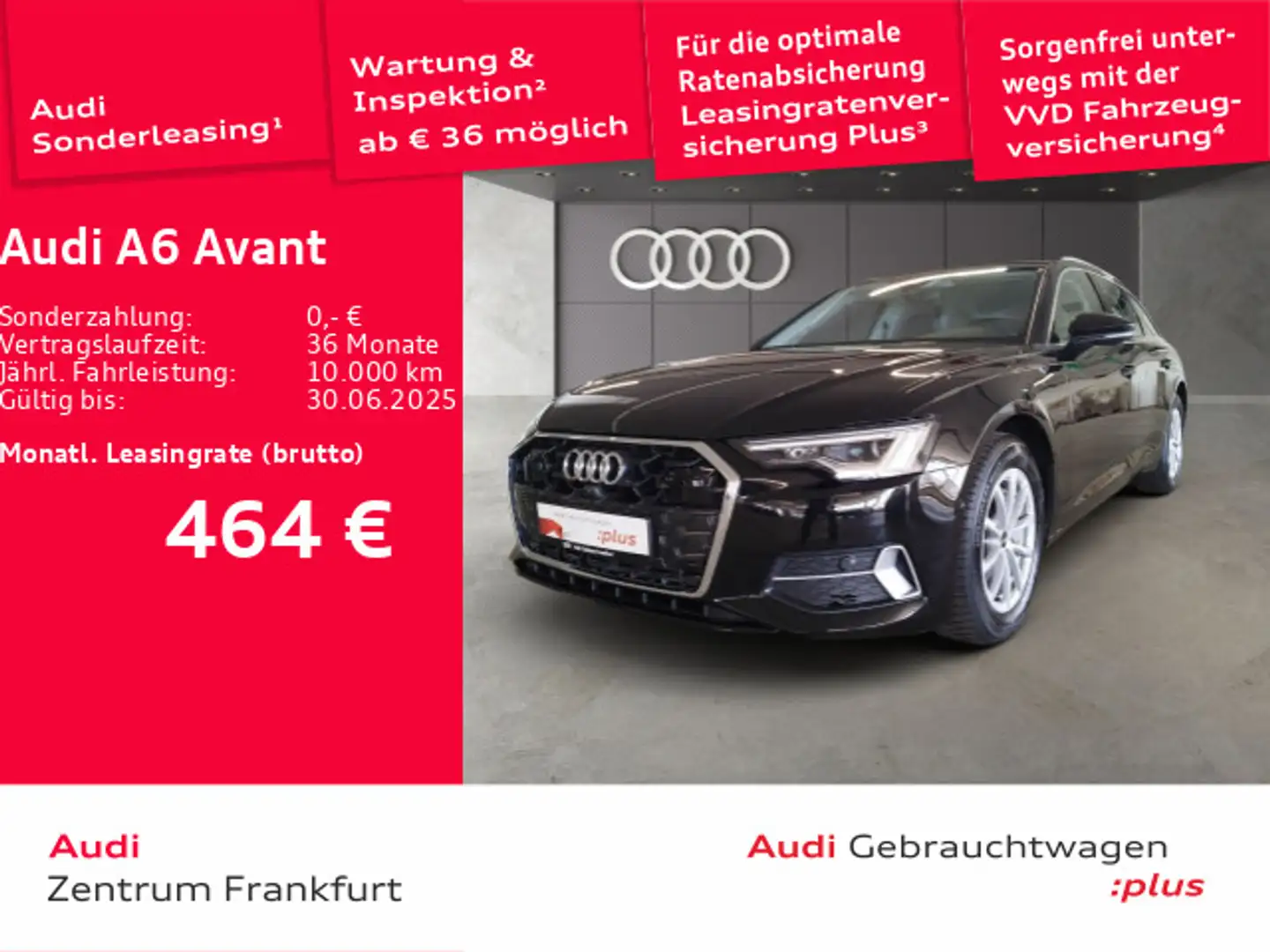 Audi A6 45 TFSI S tronic sport advanced MatrixL Schwarz - 1