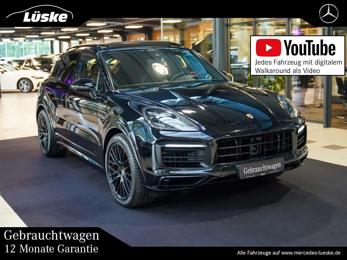 Porsche Cayenne Cayenne GTS Sport Chrono Luft Sitzklima Bose HUD Schwarz - 1